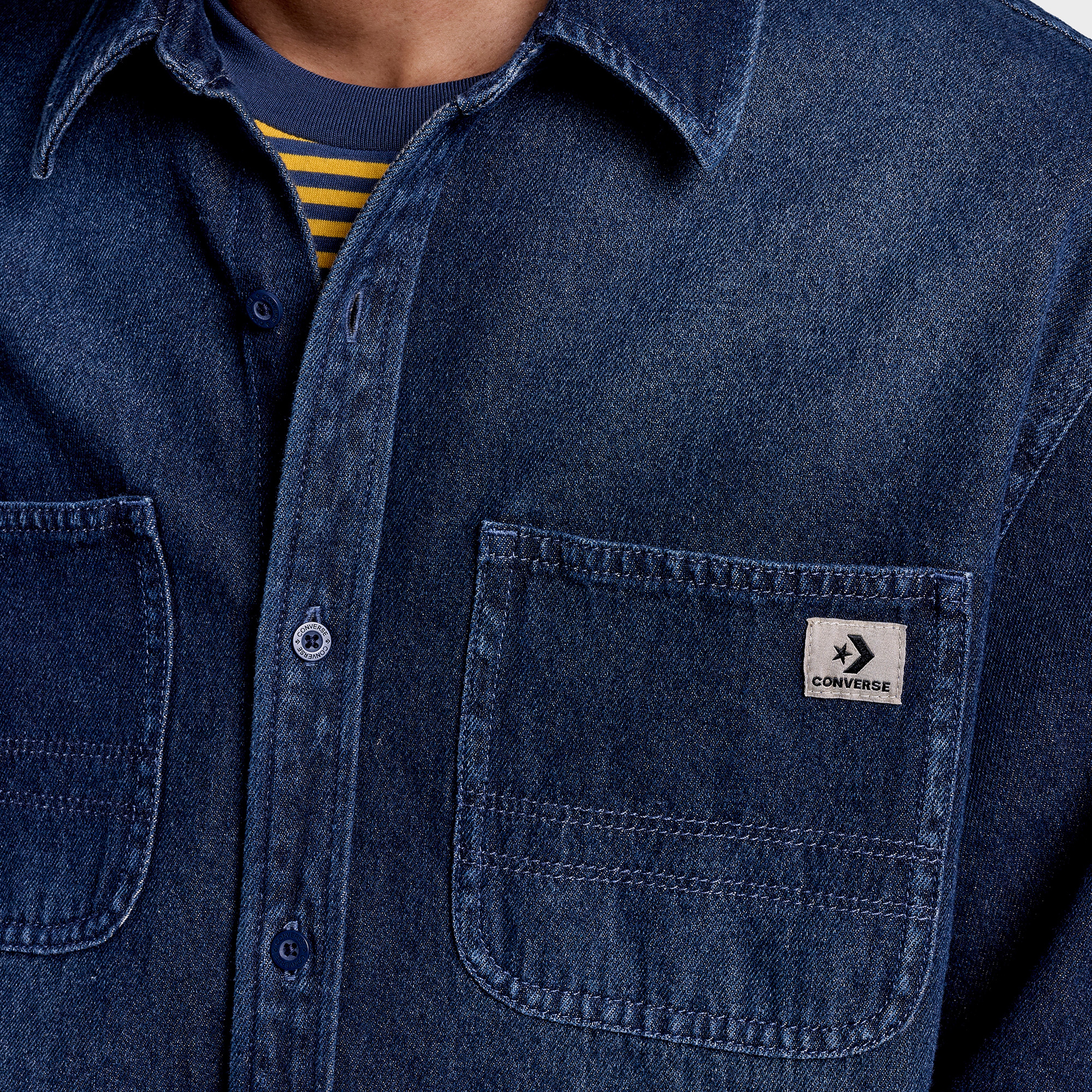 Converse Denim Erkek Siyah T-Shirt