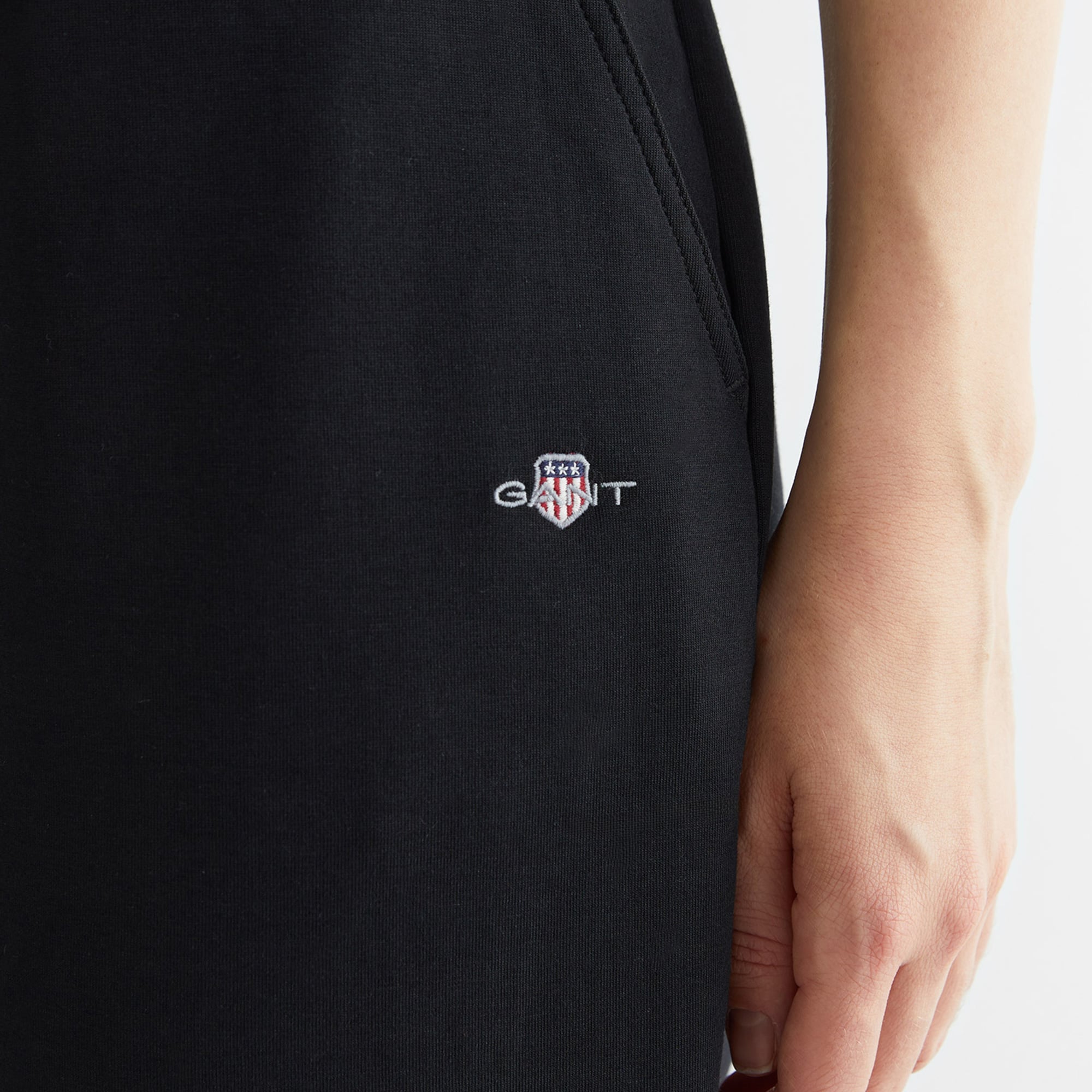 GANT Kadın Siyah Regular Fit Eşofman