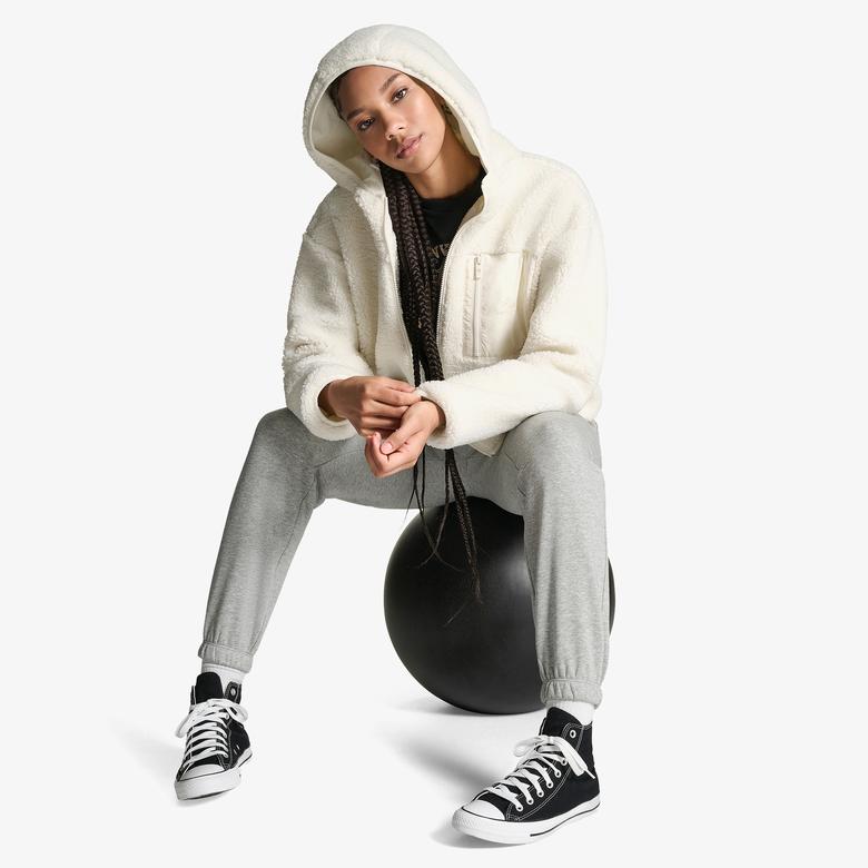 Converse Sherpa Kadın Krem Ceket