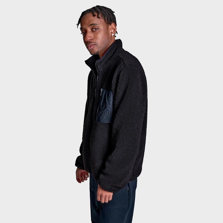 Converse Contrast Sherpa Erkek Siyah Ceket