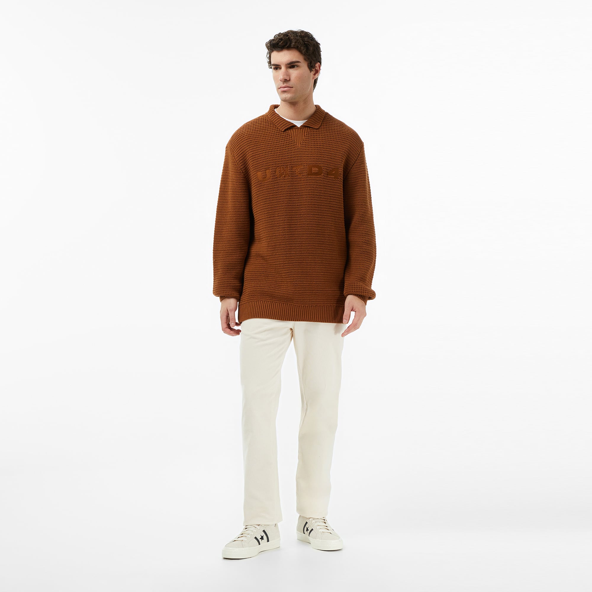 UNITED4 Erkek Kahverengi Triko