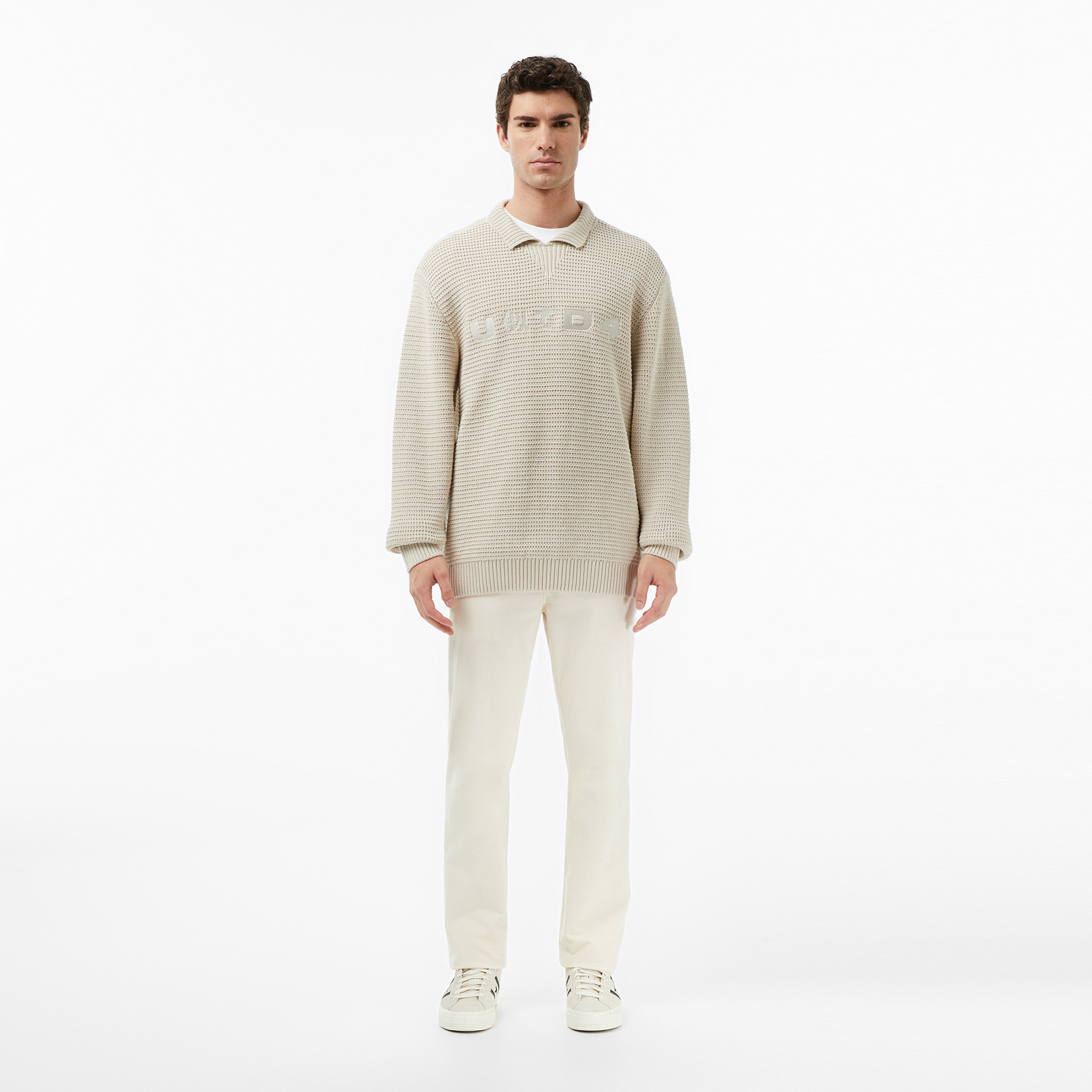 UNITED4 Erkek Krem Triko