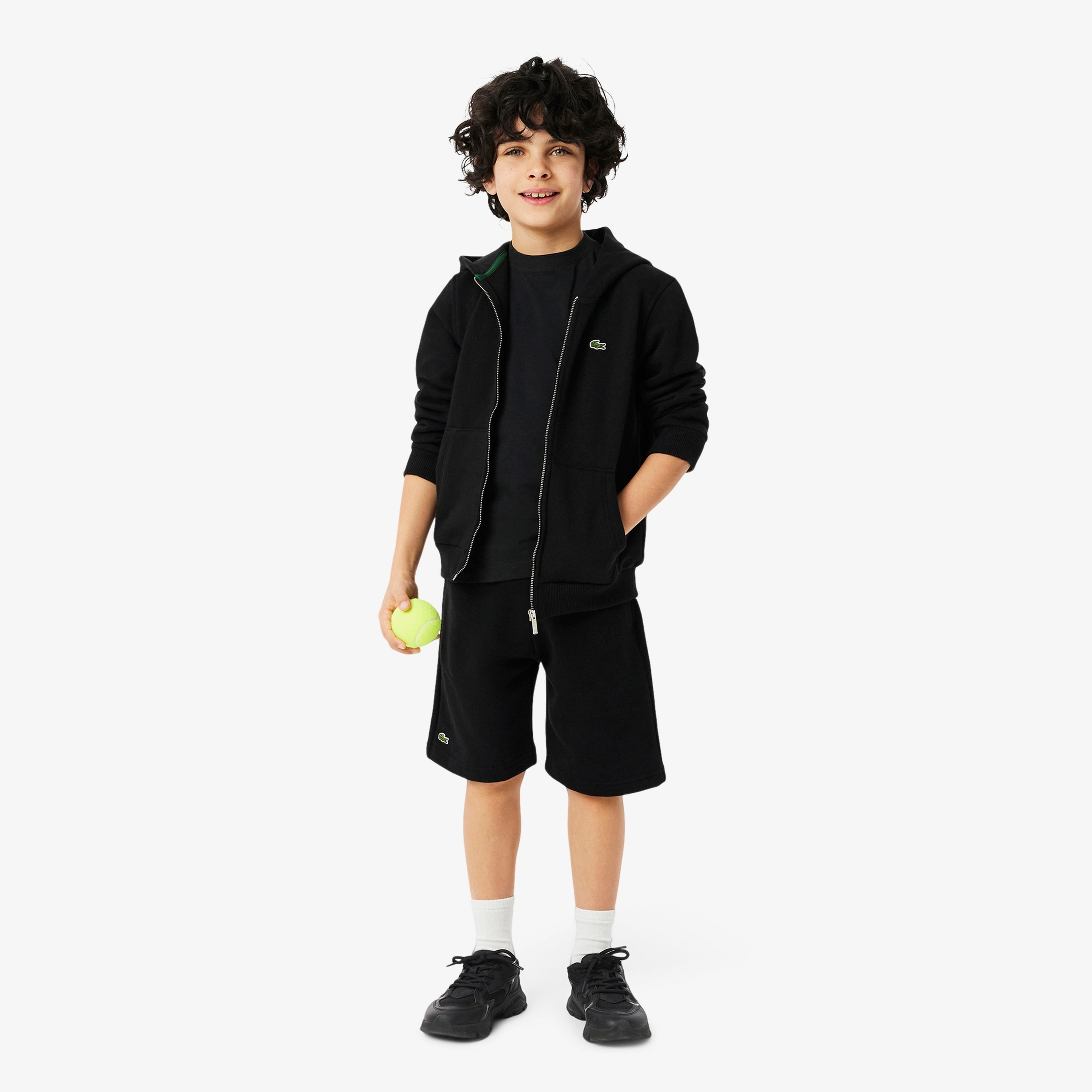 Lacoste L003 Neo 125 Çocuk Siyah Spor Ayakkabı