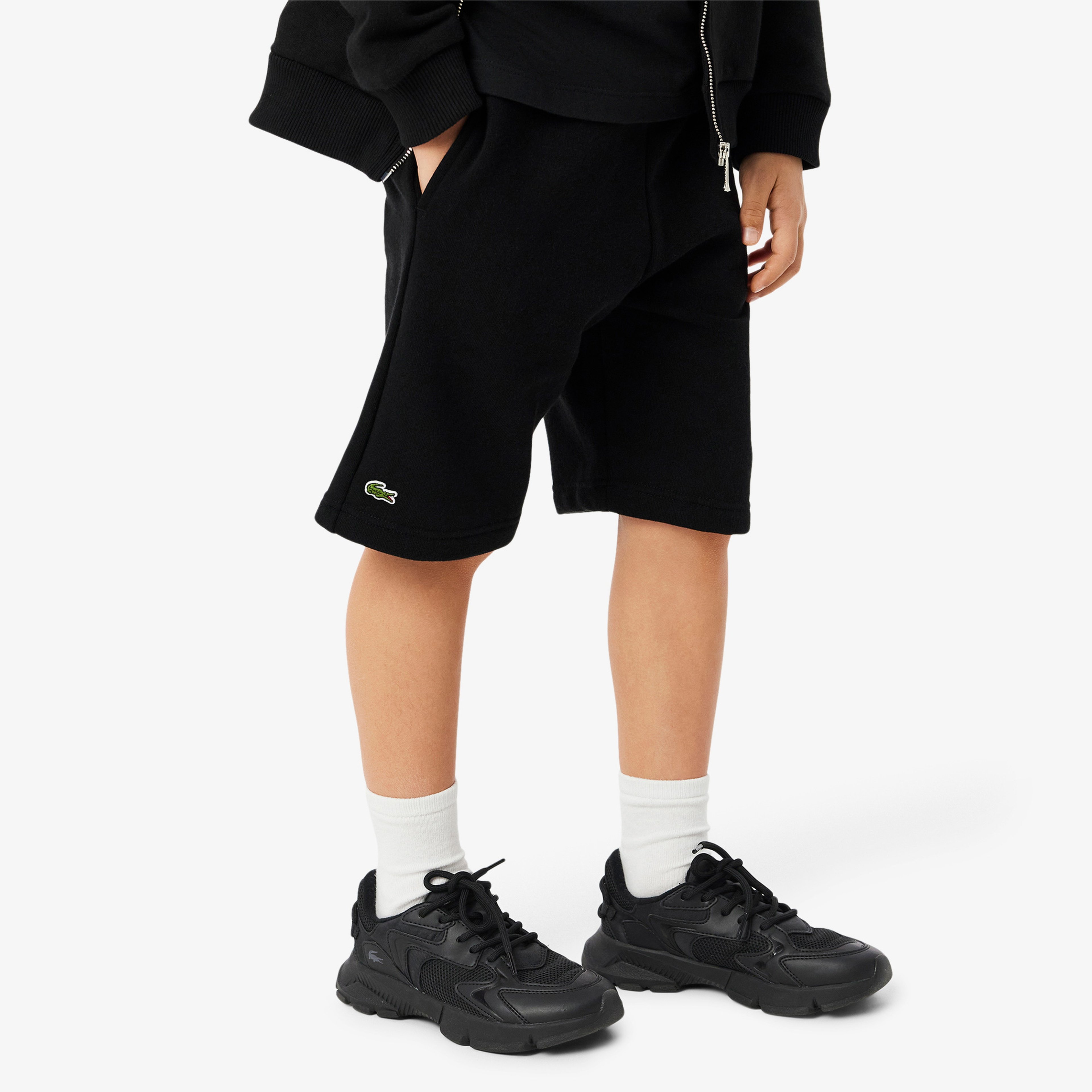 Lacoste L003 Neo 125 Çocuk Siyah Spor Ayakkabı