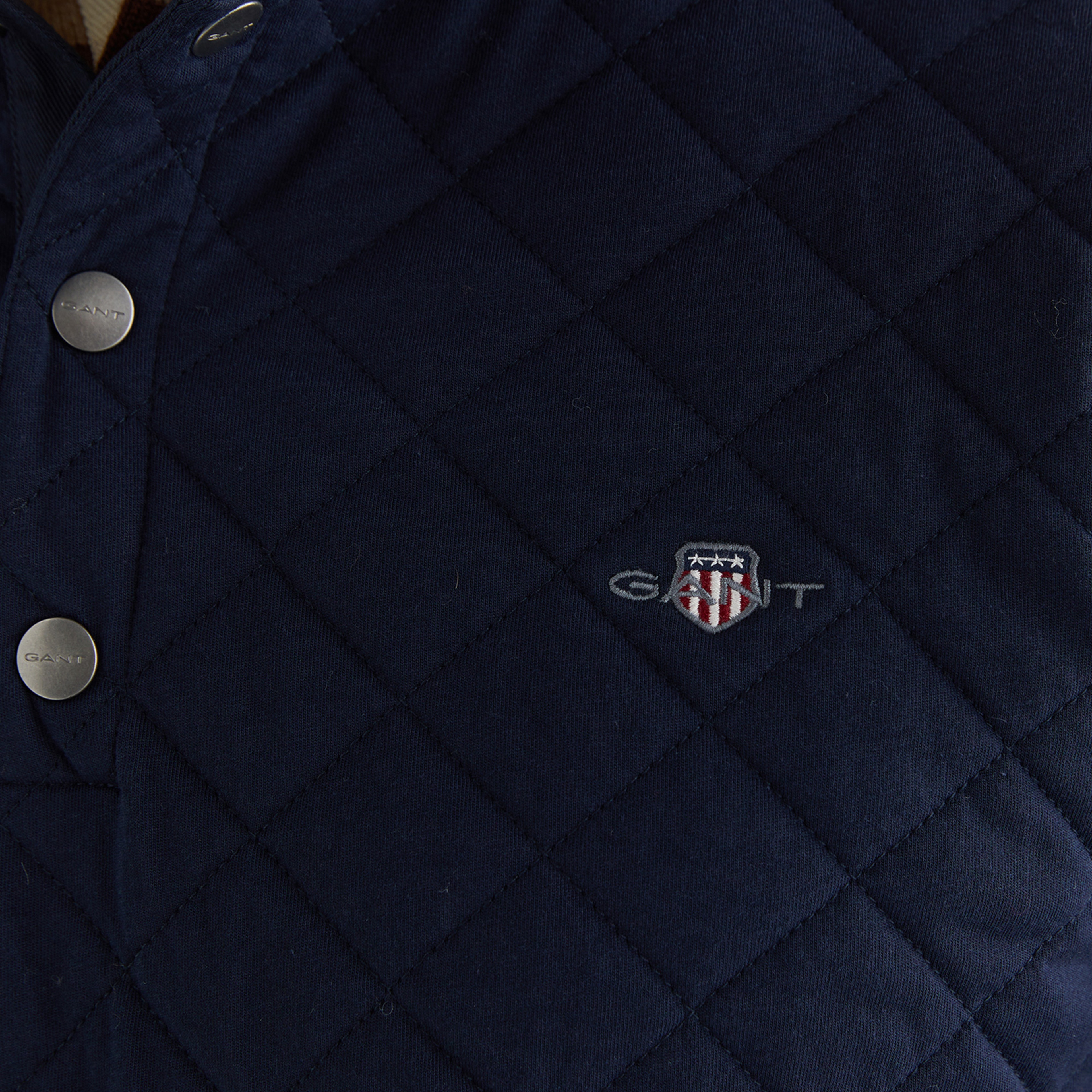 GANT Erkek Lacivert Standart Fit Sweatshirt