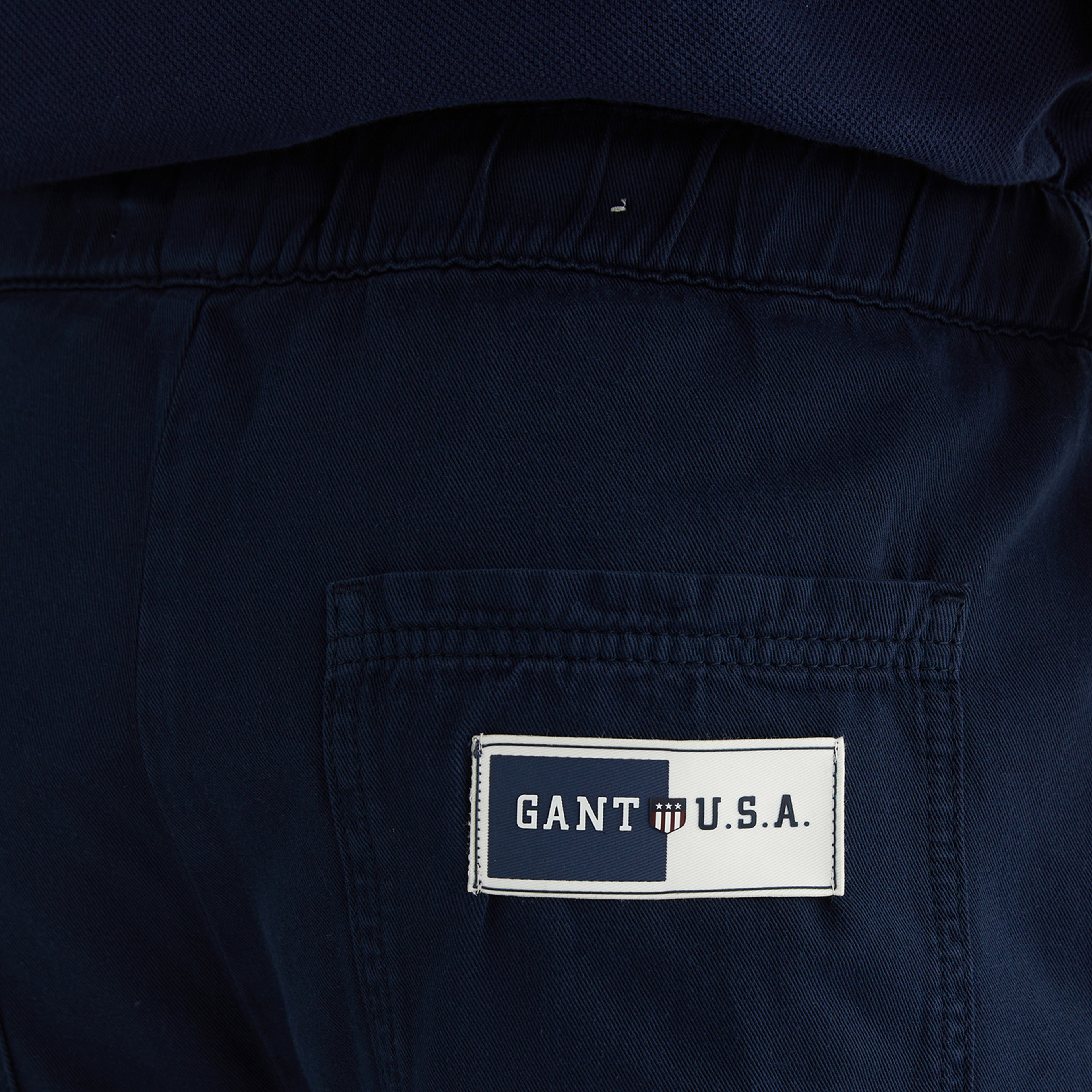 GANT Erkek Lacivert Standart Fit Pantolon
