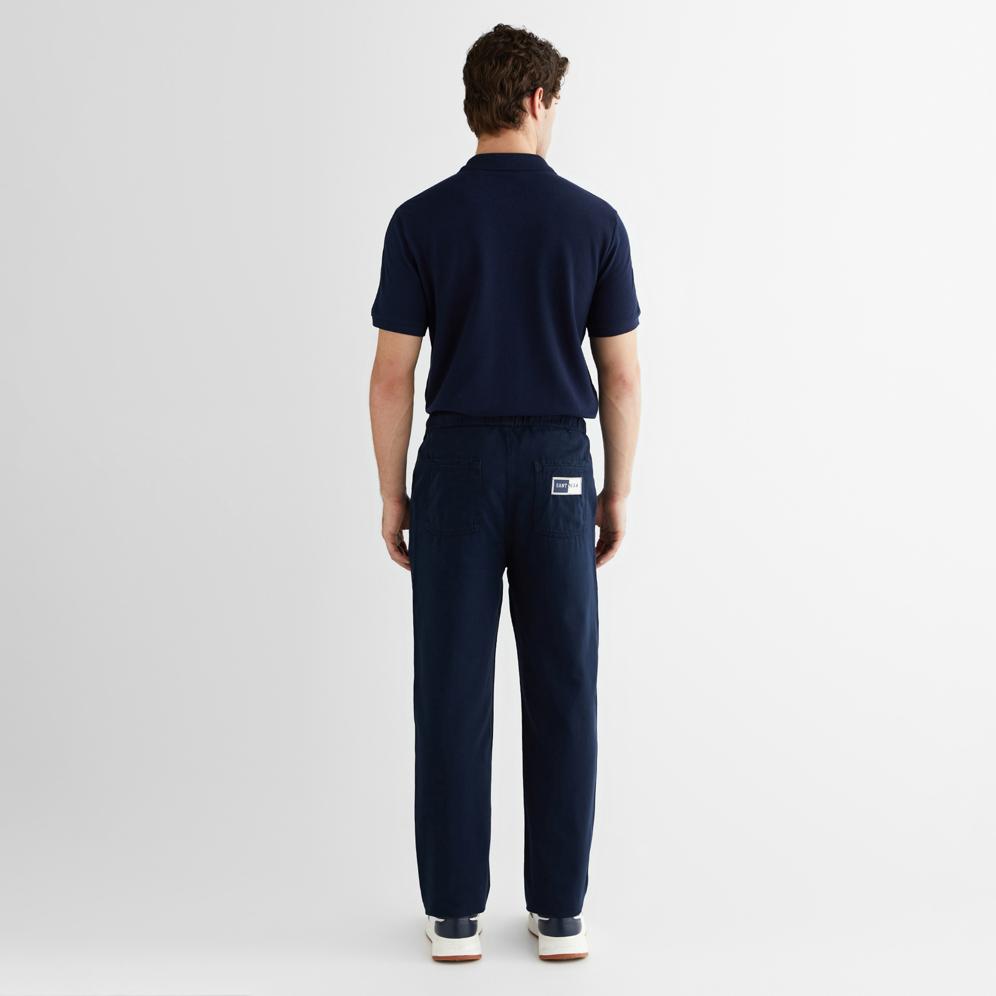 GANT Erkek Lacivert Standart Fit Pantolon