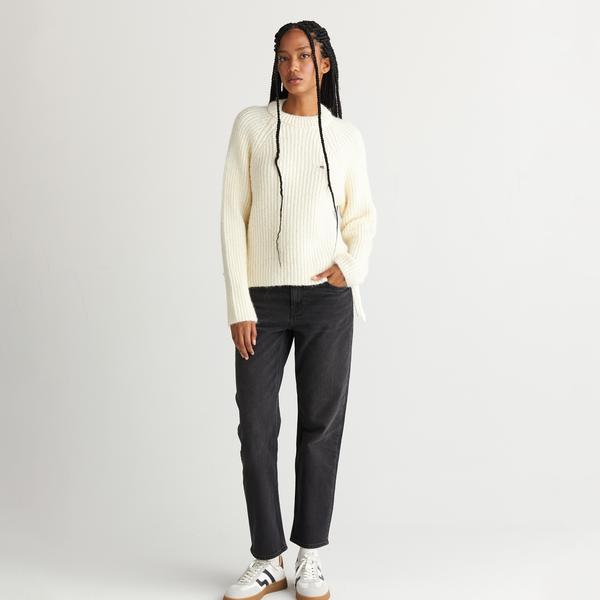 GANT Kadın Siyah Straight Fit Jean