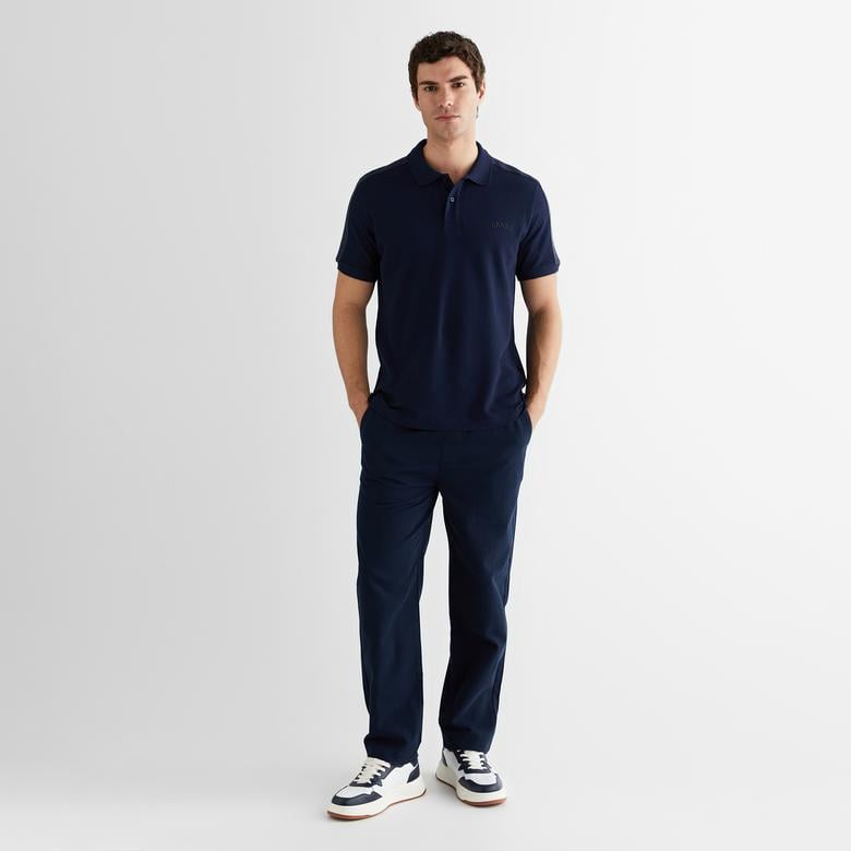 GANT Erkek Lacivert Standart Fit Pantolon