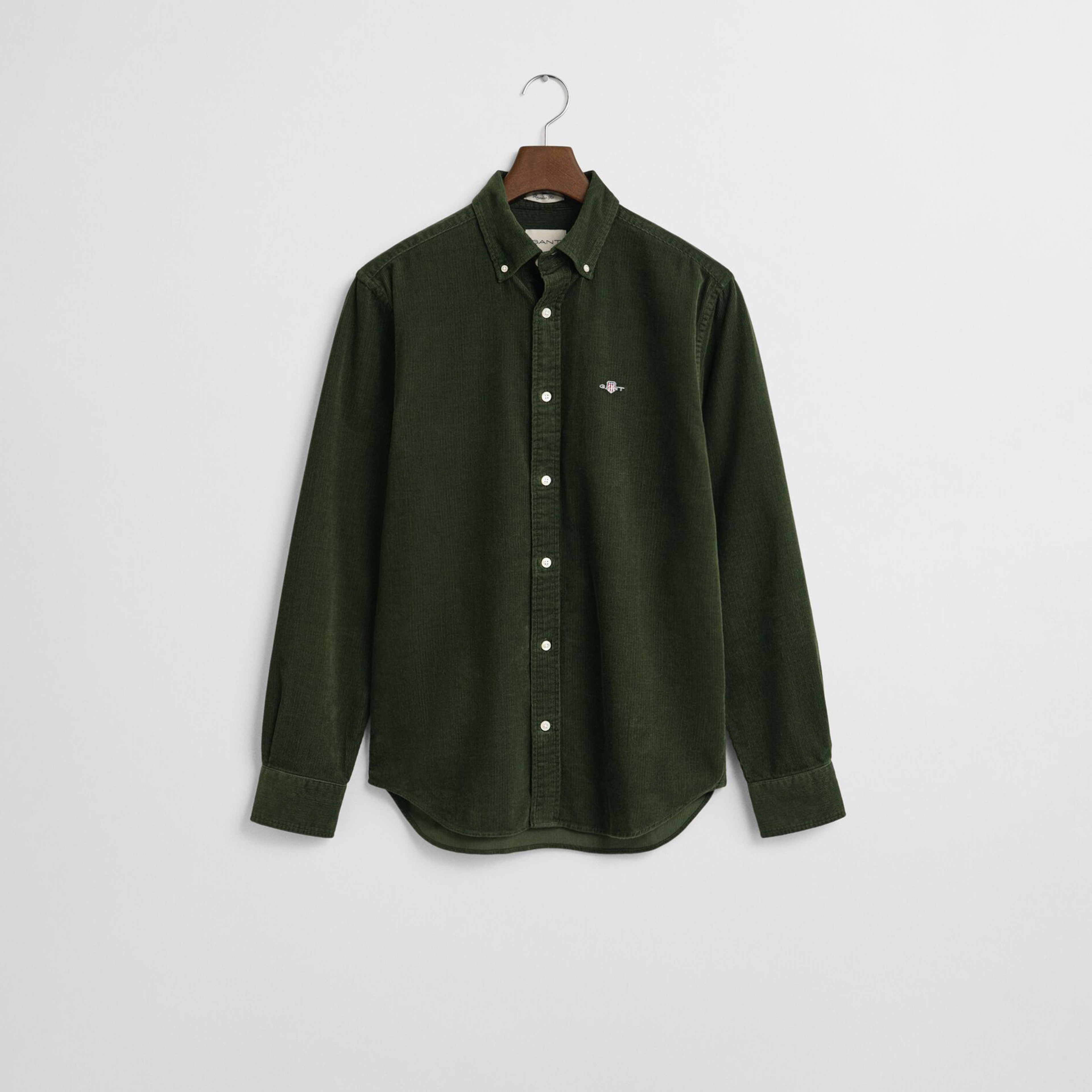 GANT Erkek Haki Regular Fit Düğmeli Gömlek