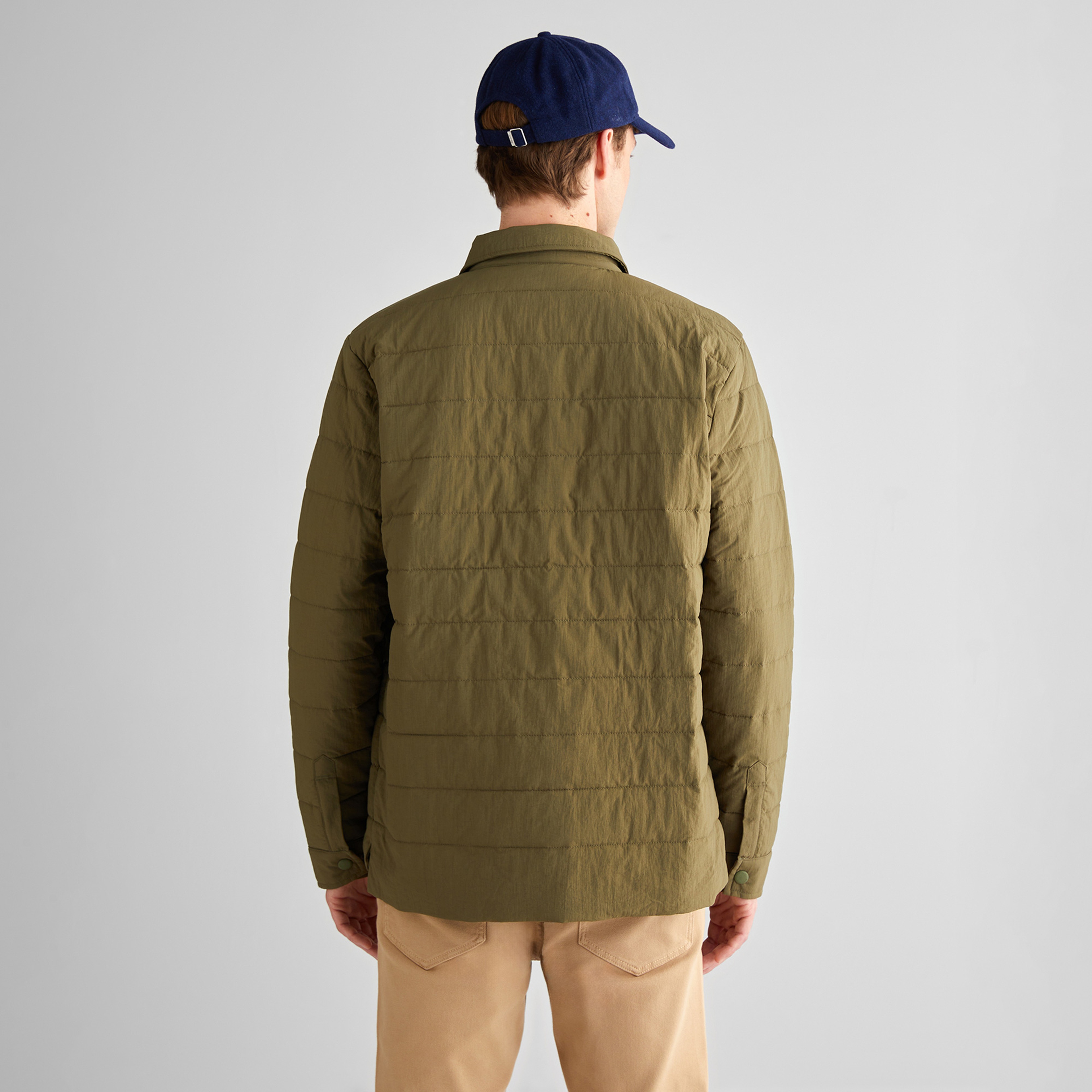 GANT Erkek Haki Standart Fit  Mont