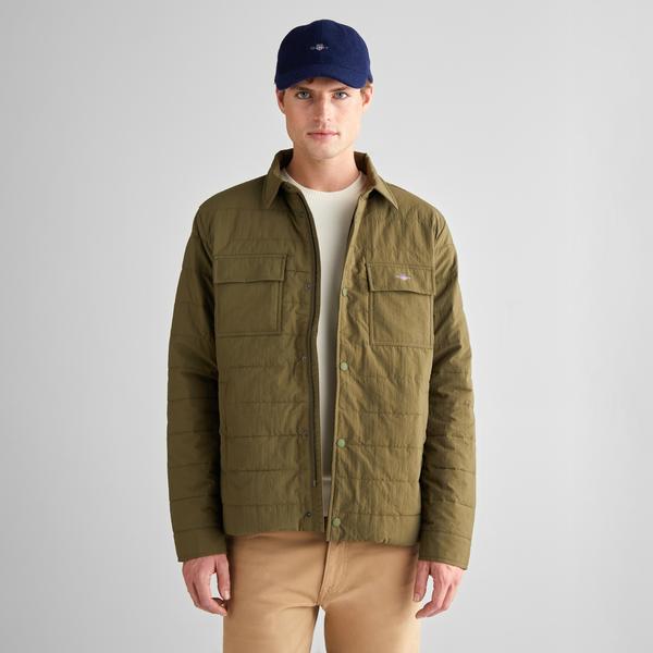 GANT Erkek Haki Standart Fit  Mont