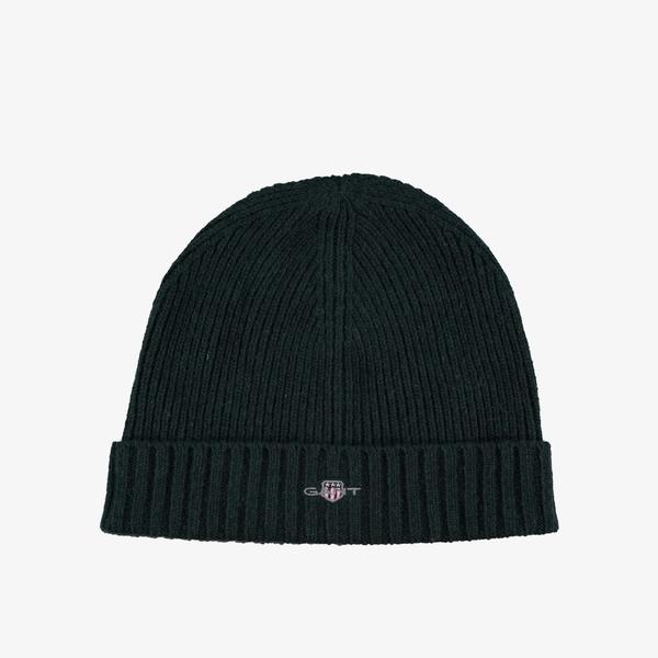GANT Unisex Yeşil GANT Logolu Yün Bere