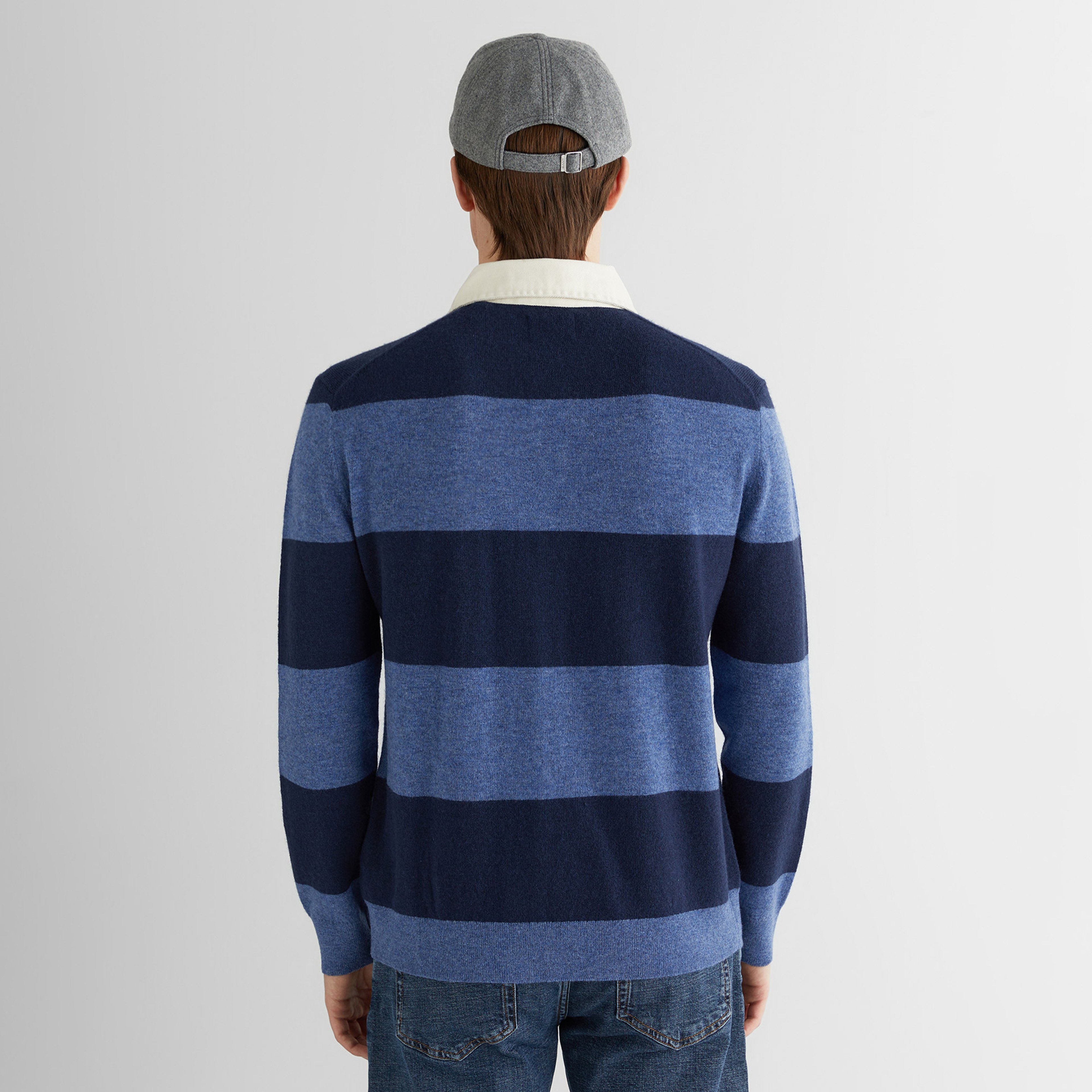 GANT Erkek Lacivert Regular Fit Polo Yaka Triko