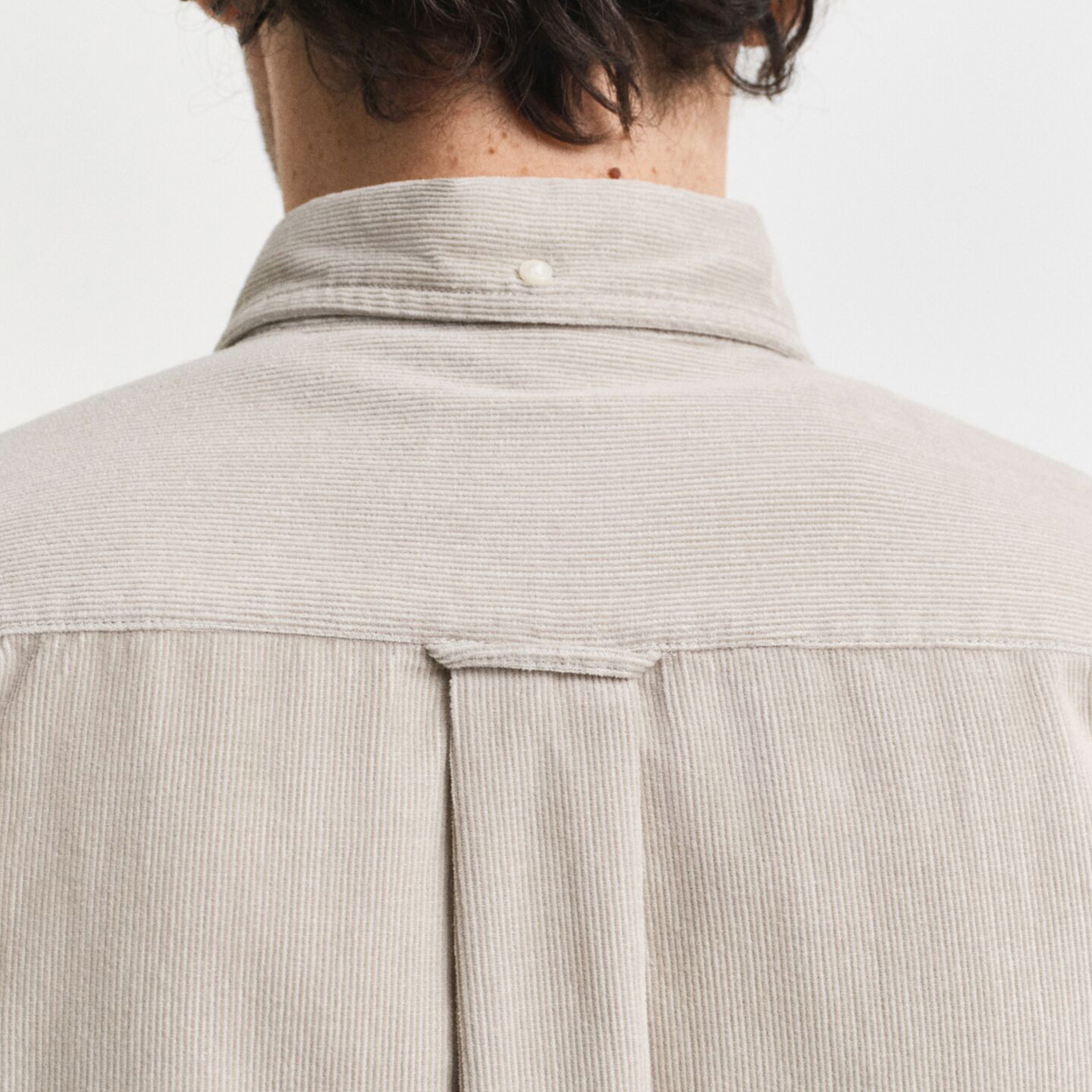 GANT Erkek Bej Regular Fit Düğmeli Gömlek