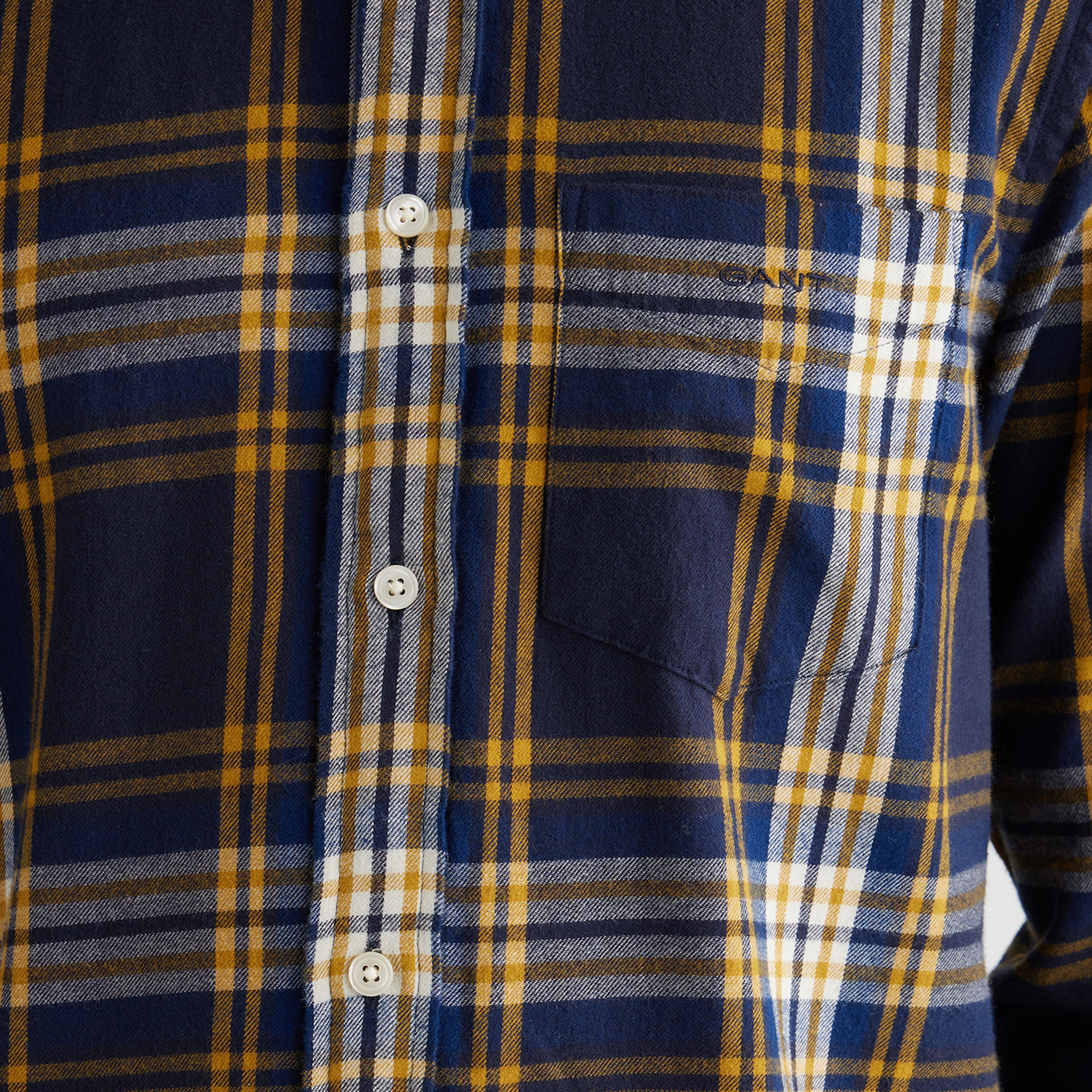 GANT Erkek Lacivert Regular Fit Düğmeli Gömlek