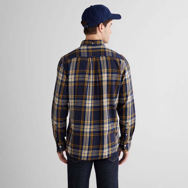 GANT Erkek Lacivert Regular Fit Düğmeli Gömlek