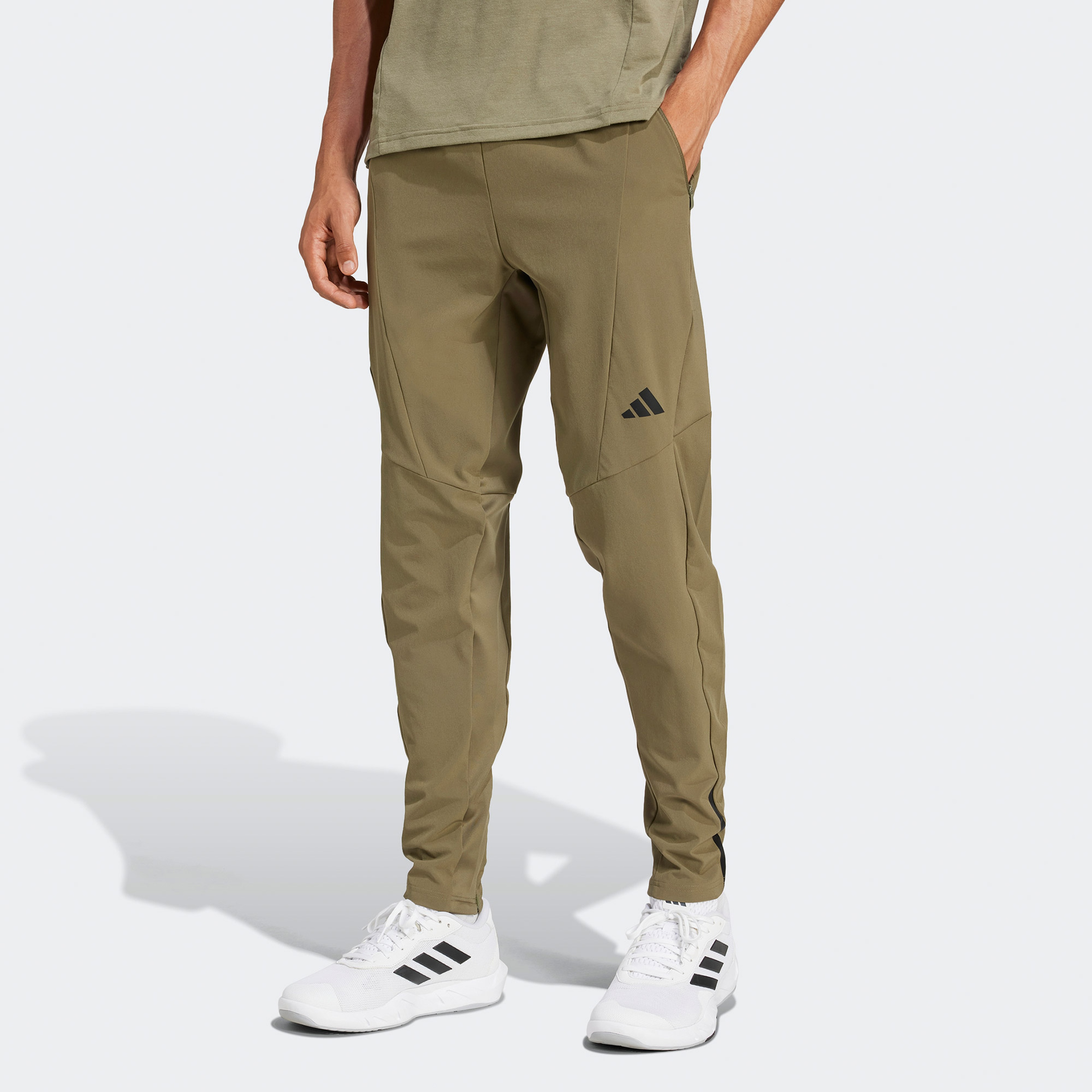 adidas D4T Hybrid Erkek Yeşil Antrenman Eşofman Altı