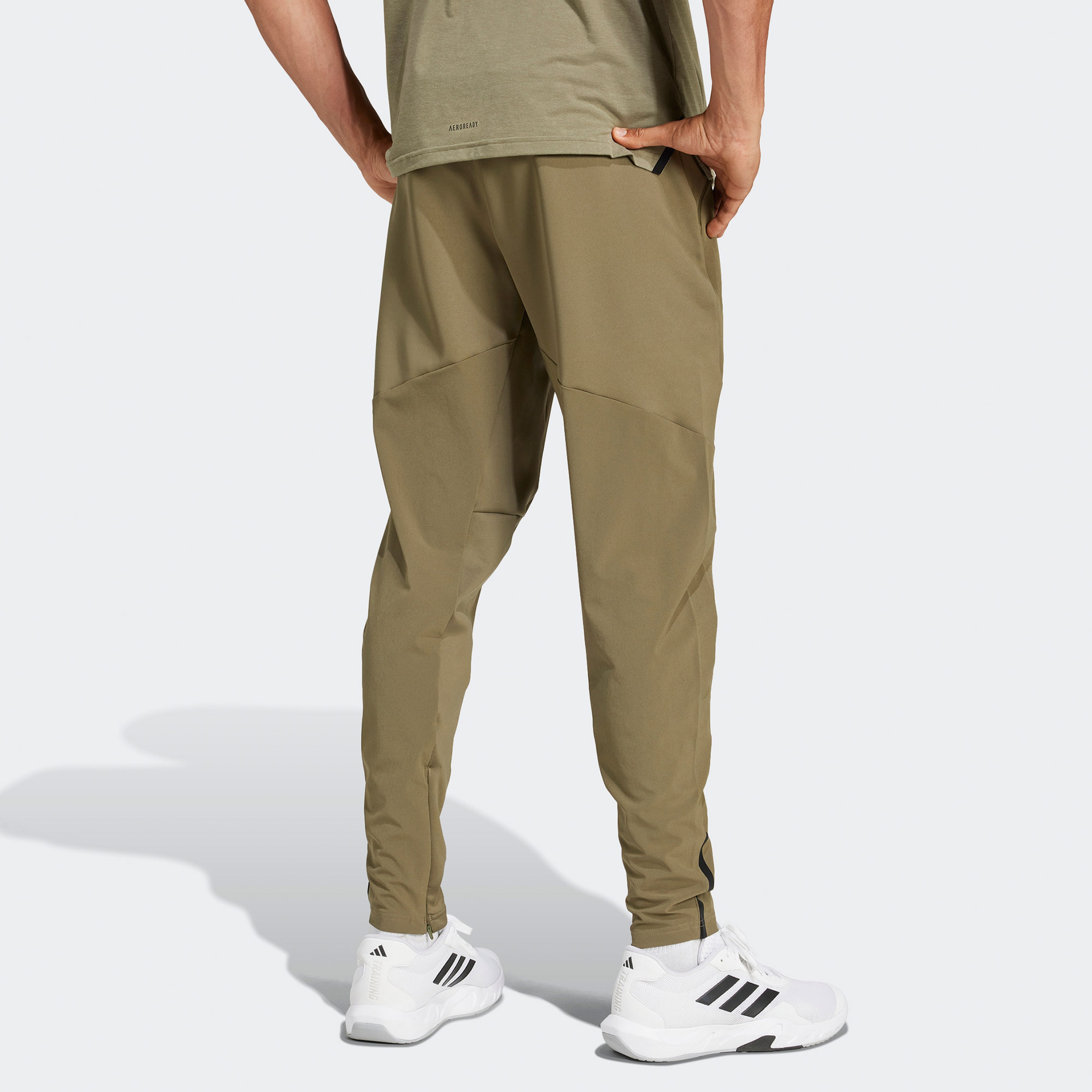 adidas D4T Hybrid Erkek Yeşil Antrenman Eşofman Altı