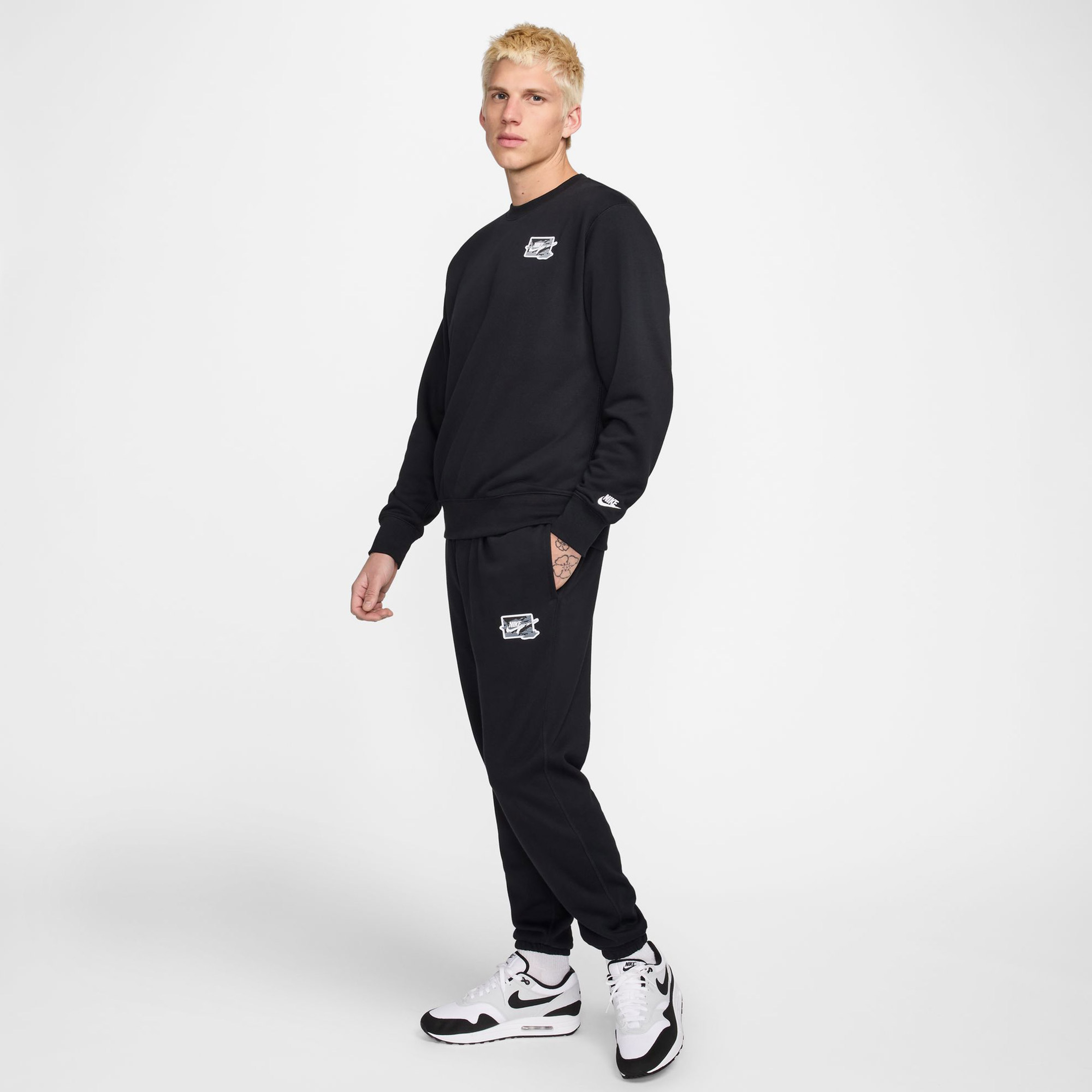 Nike Erkek Siyah Sweatshirt