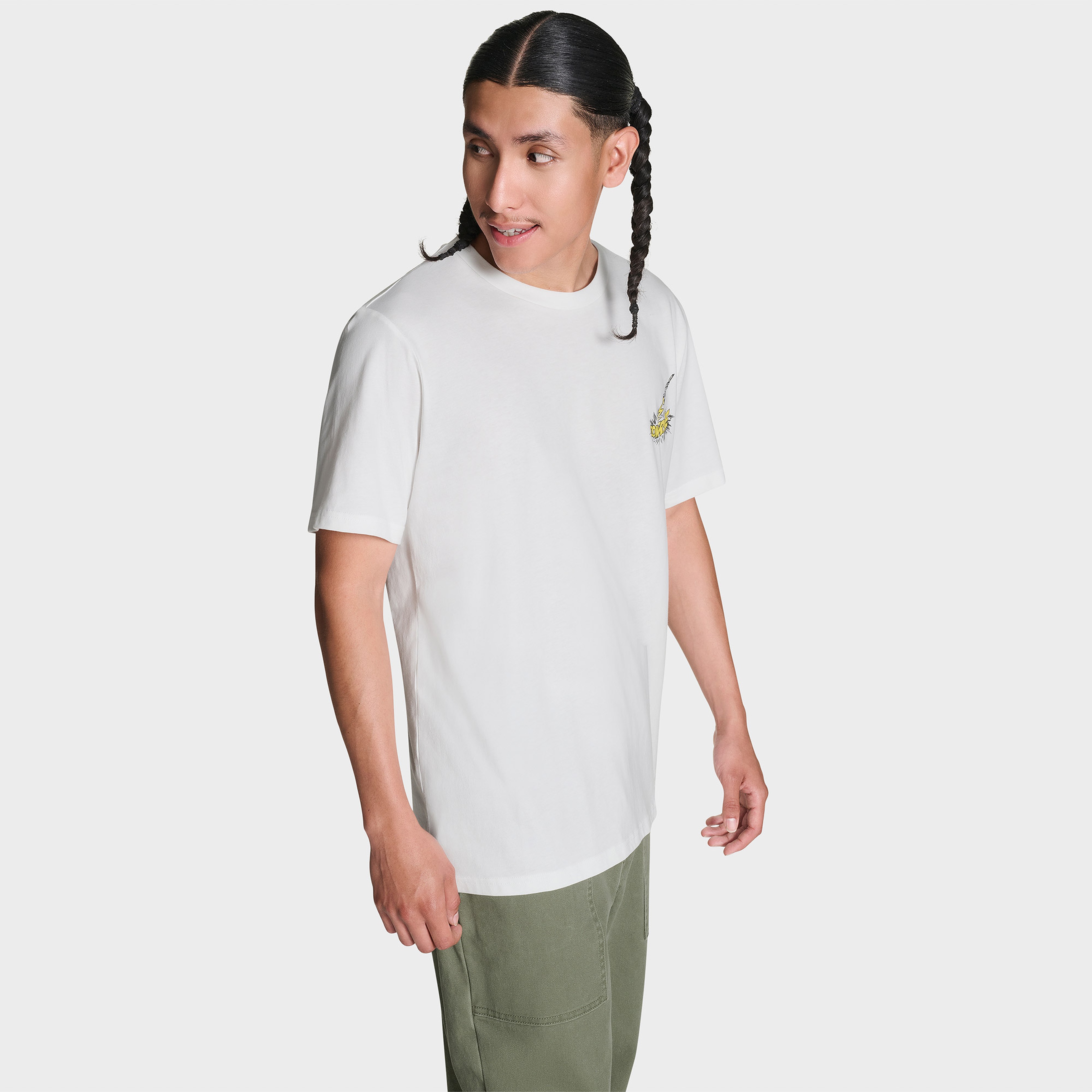 Converse Erkek Beyaz T-Shirt