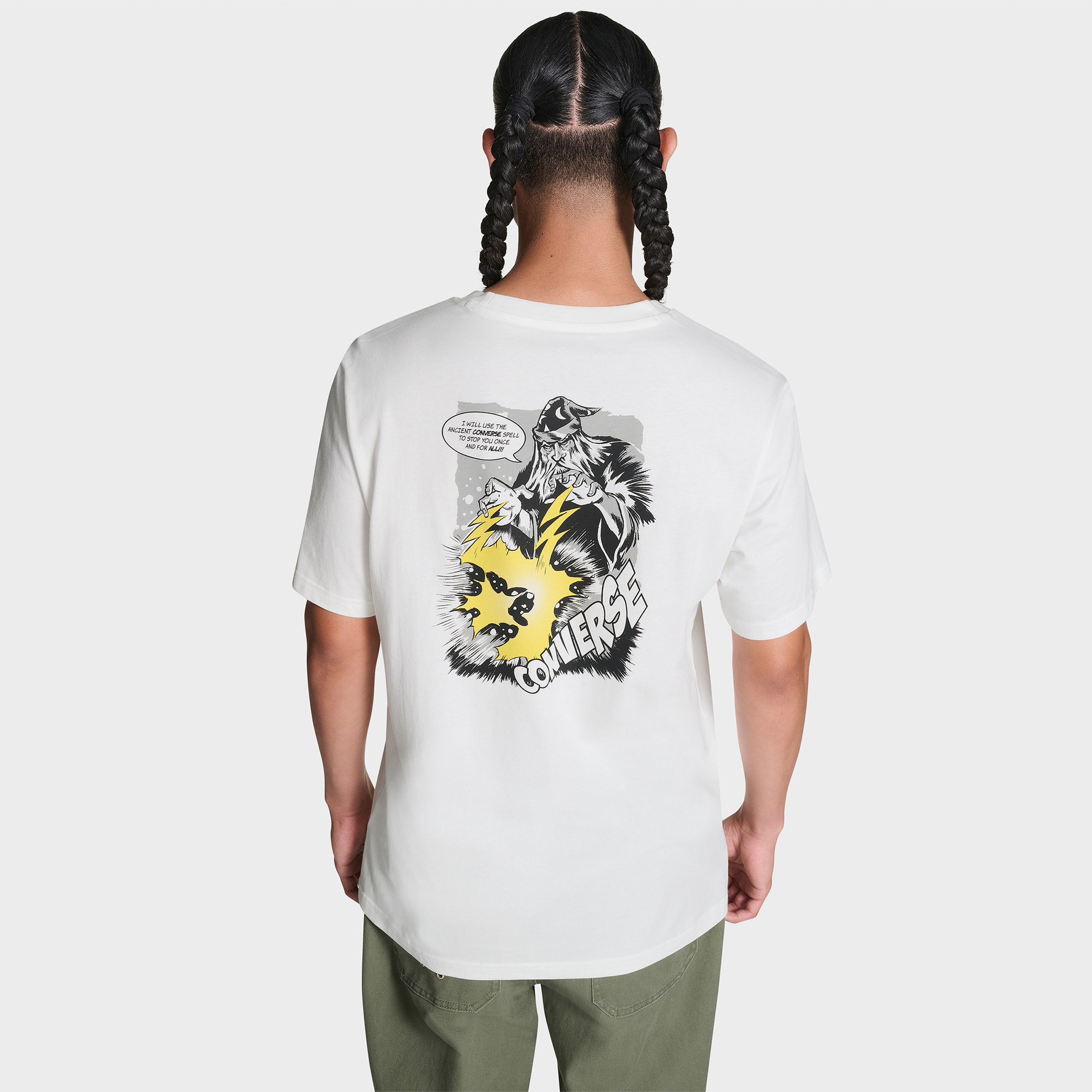 Converse Erkek Beyaz T-Shirt