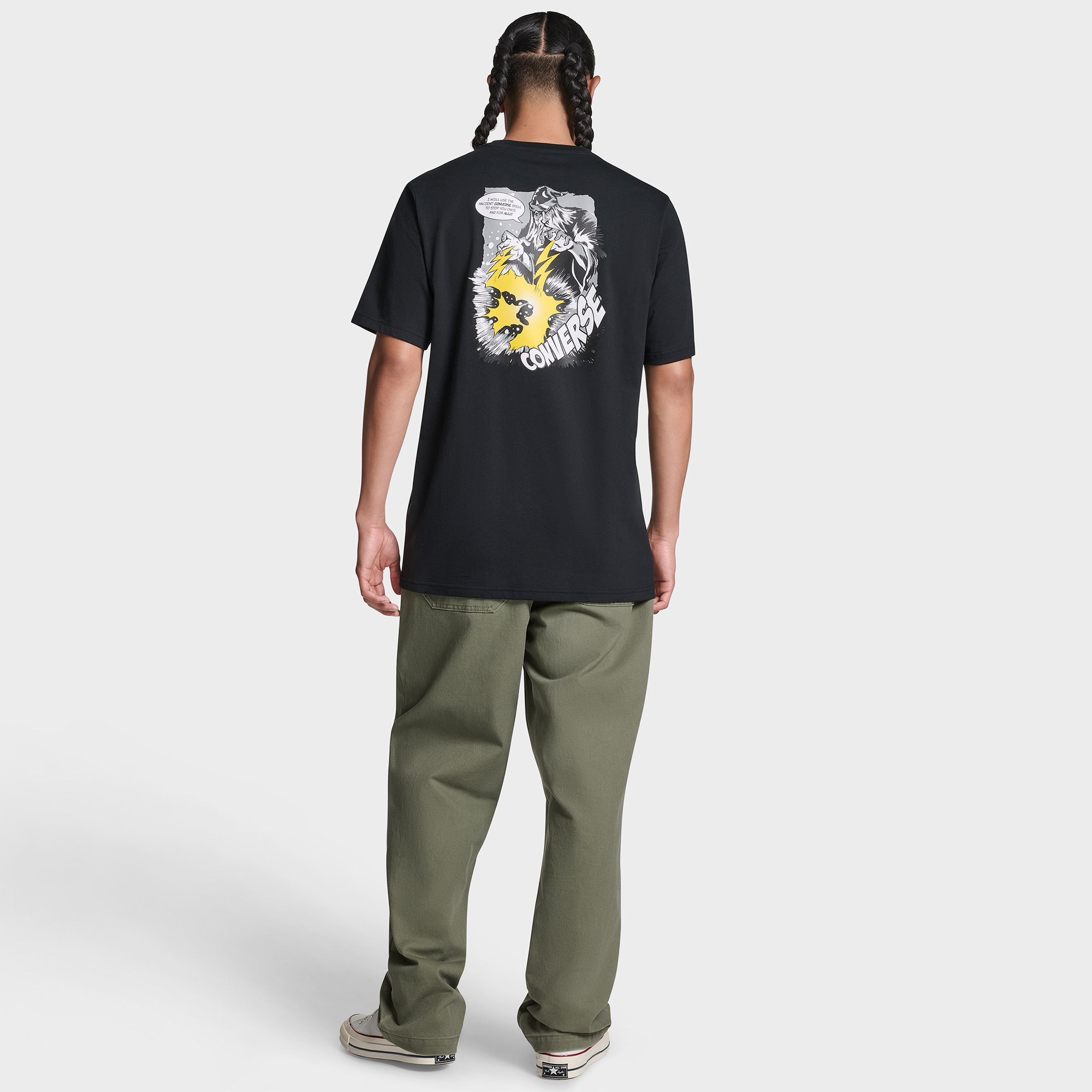 Converse Erkek Siyah T-Shirt