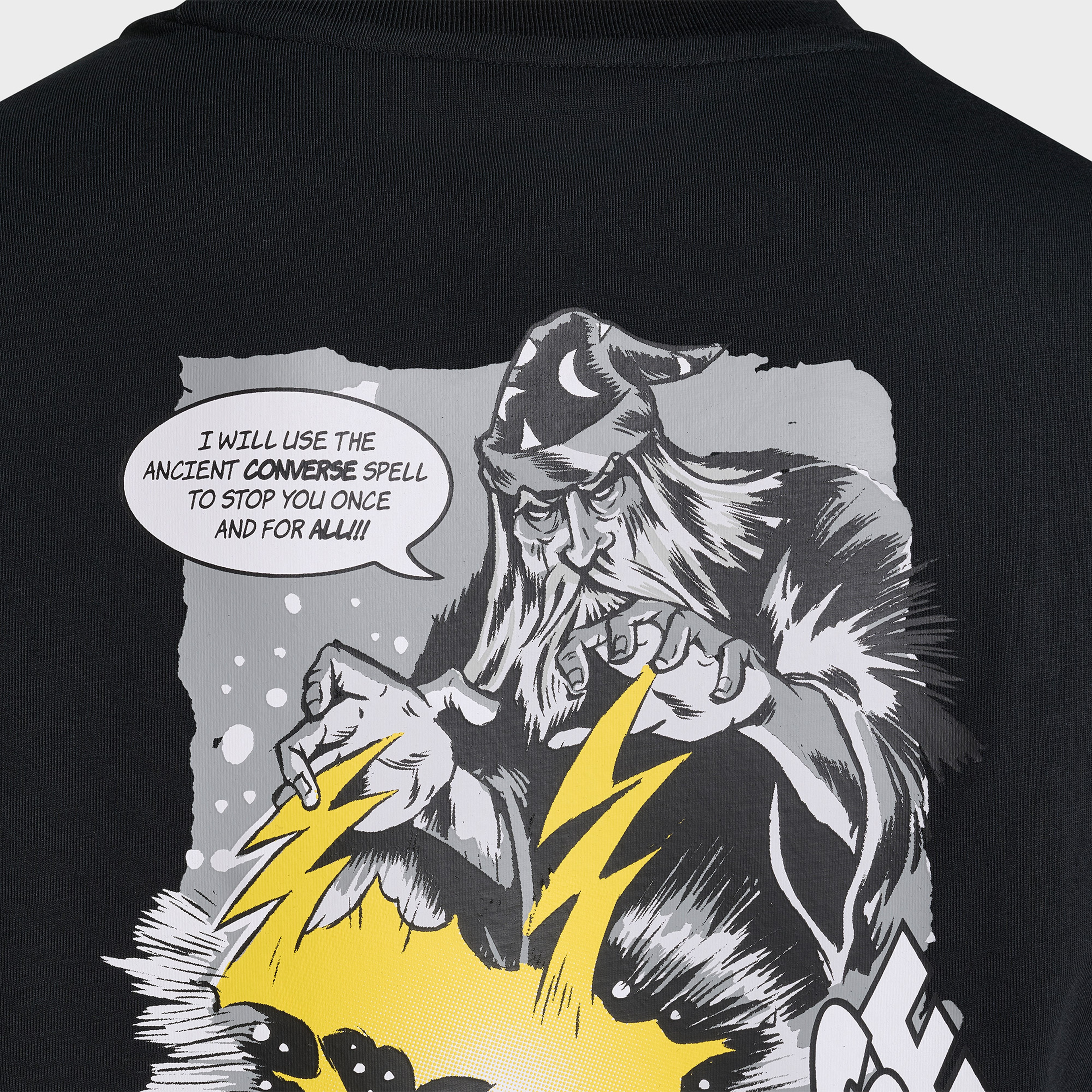 Converse Erkek Siyah T-Shirt