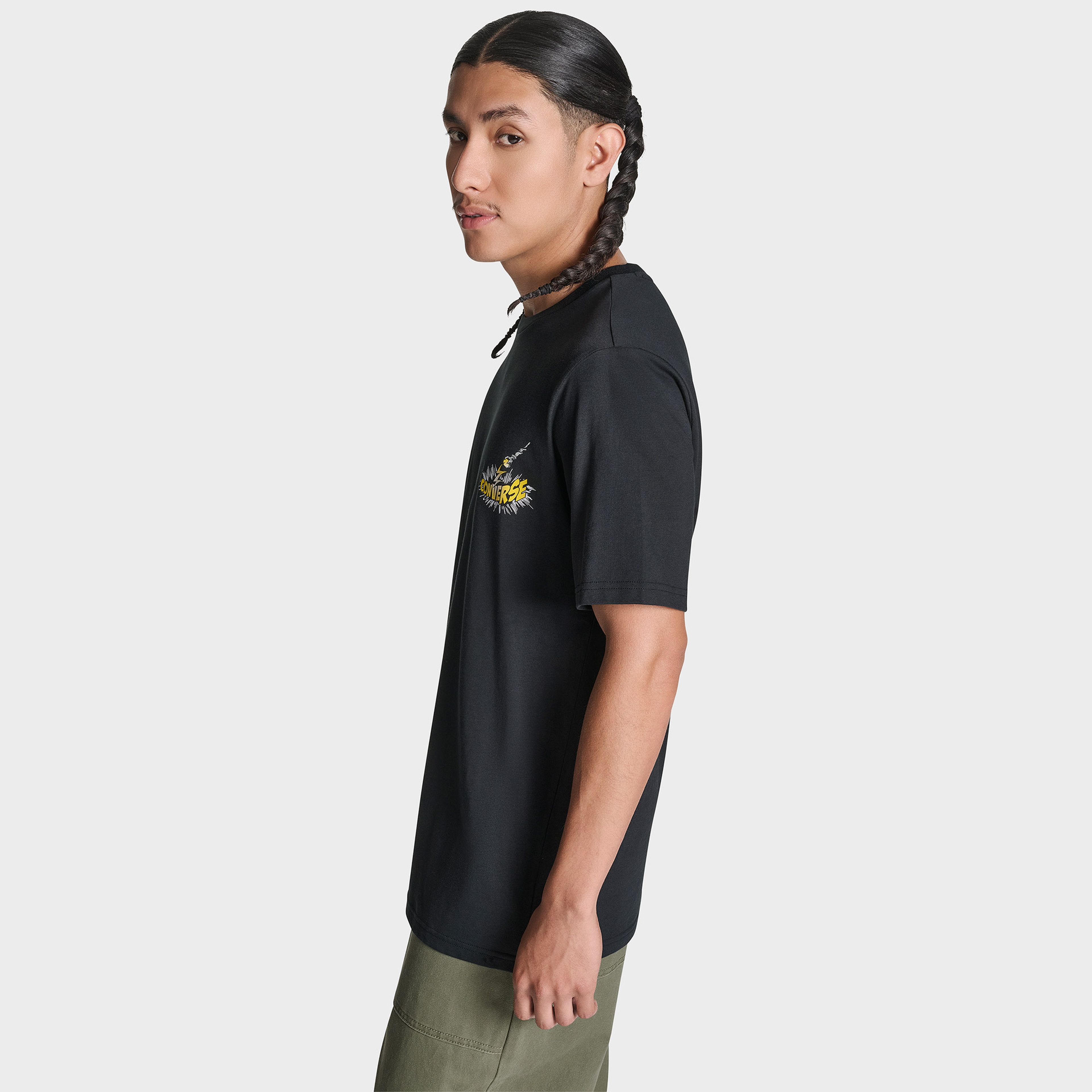 Converse Erkek Siyah T-Shirt