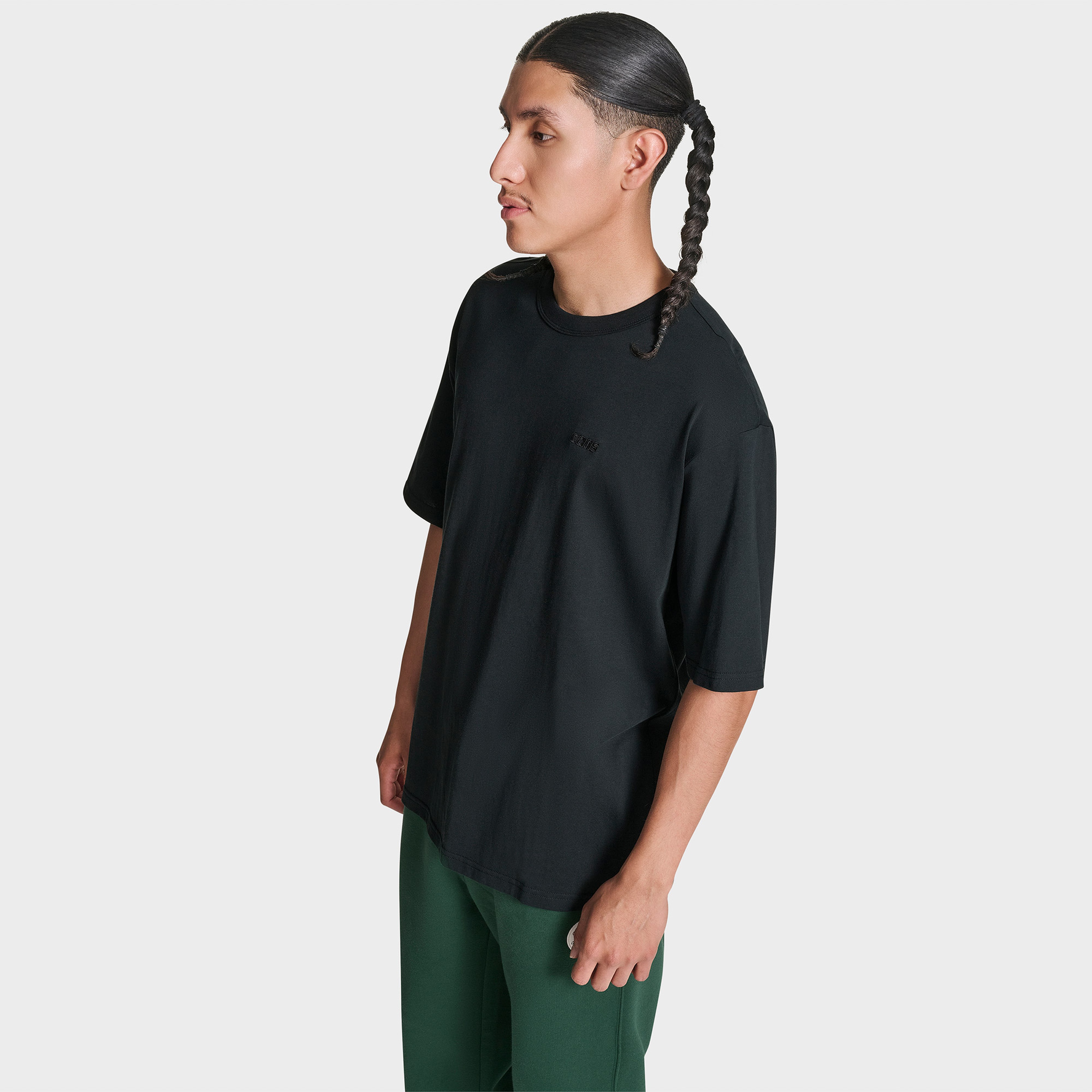 Converse CONS Erkek Siyah Loose Fit T-Shirt