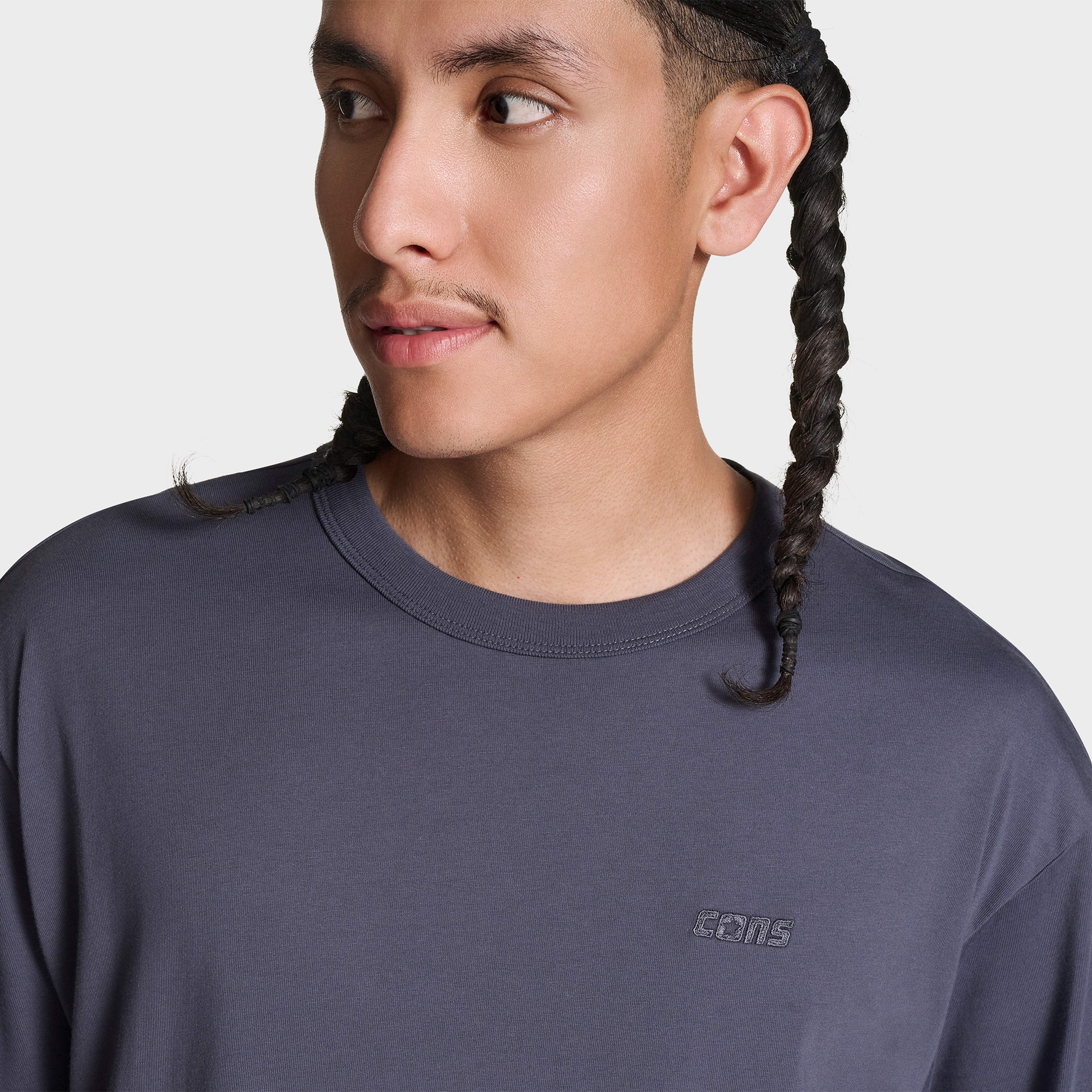 Converse CONS Erkek Lacivert Loose Fit T-Shirt