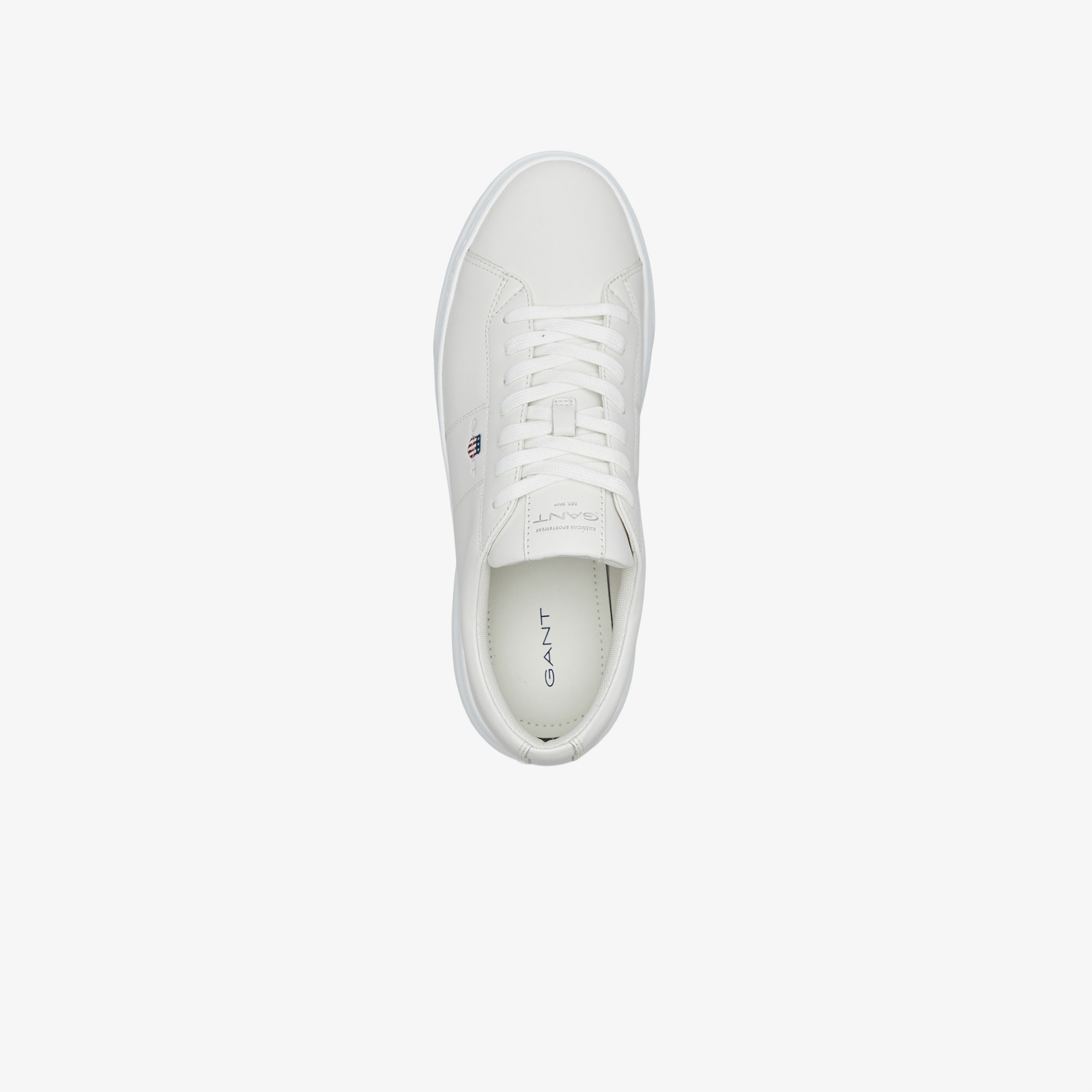 GANT Erkek Beyaz Standart Fit Spor Ayakkabı & Sneaker