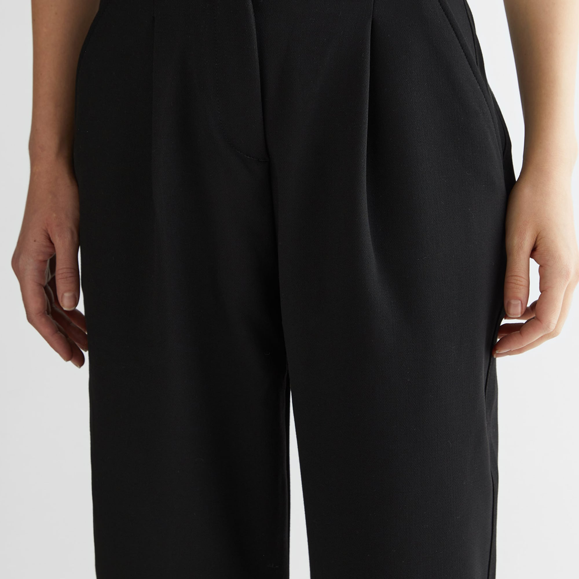 GANT Kadın Siyah Carrot Fit Pantolon