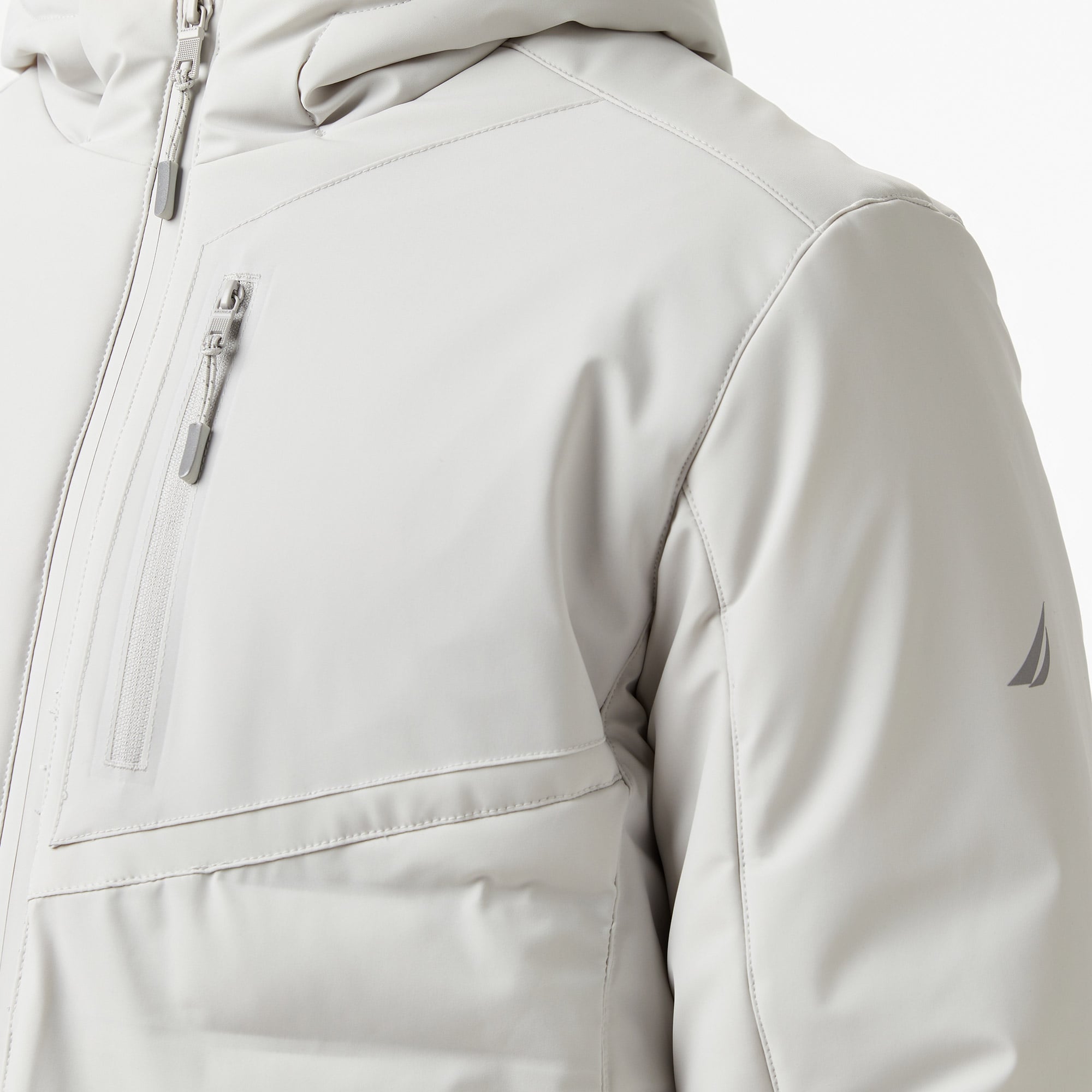 Nautica Erkek Gri Regular Fit Mont