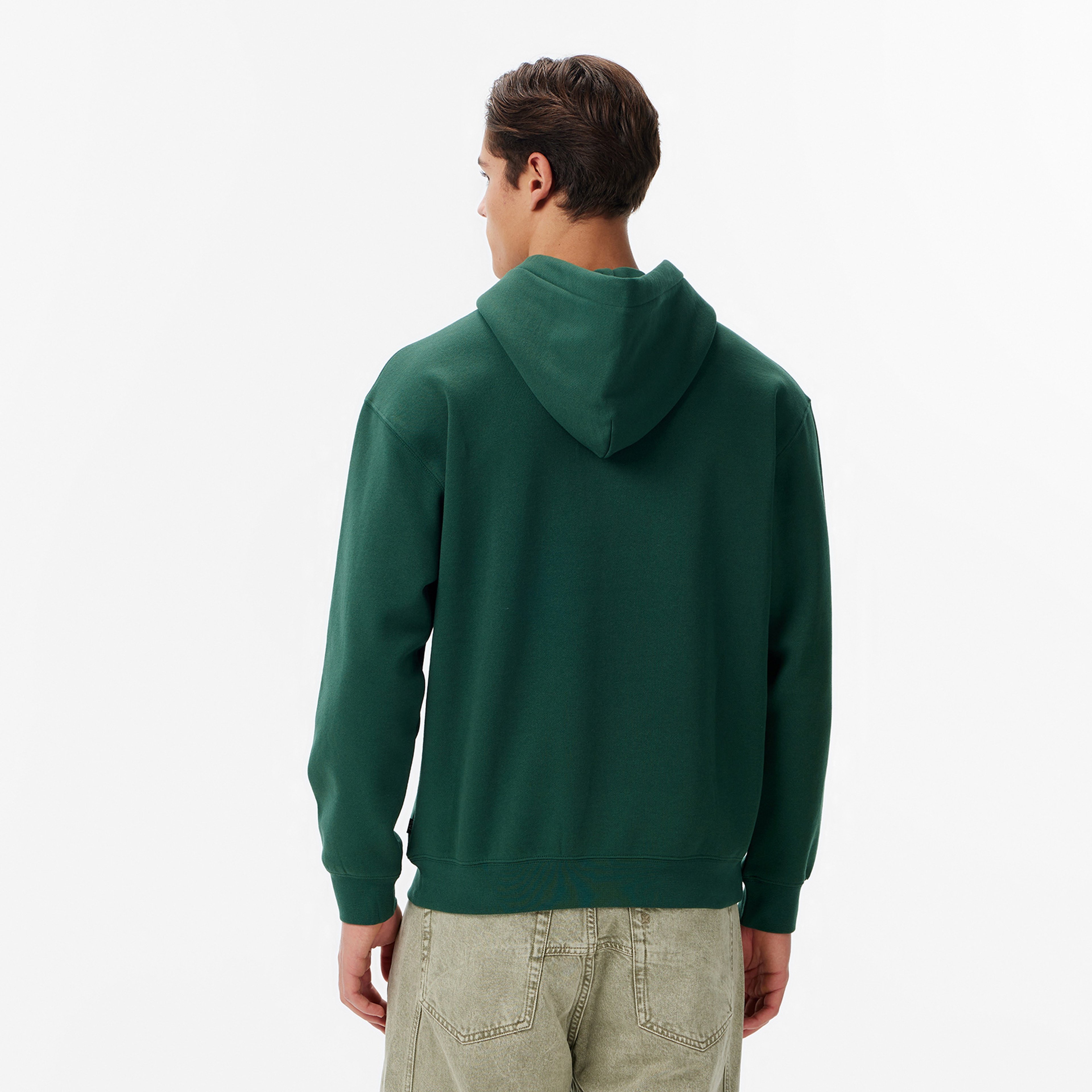Huf Outlines Pullover Erkek Yeşil Sweatshirt