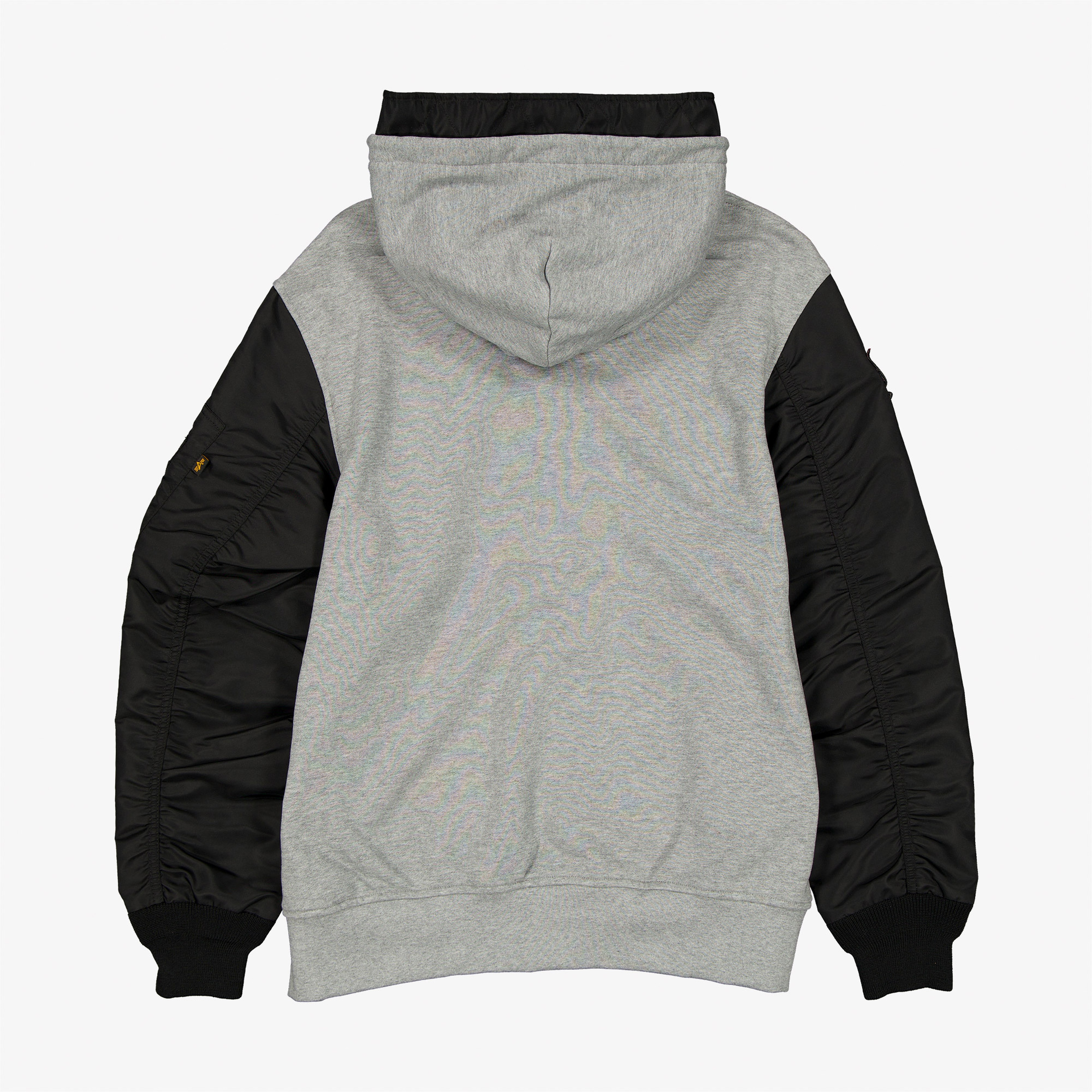 Alpha Industries x Chicago Bulls Gray MA-1 Unisex Gri Fermuarlı Ceket