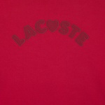 Lacoste Çocuk Uzun Kollu Bisiklet Yaka Baskılı Pembe T-Shirt