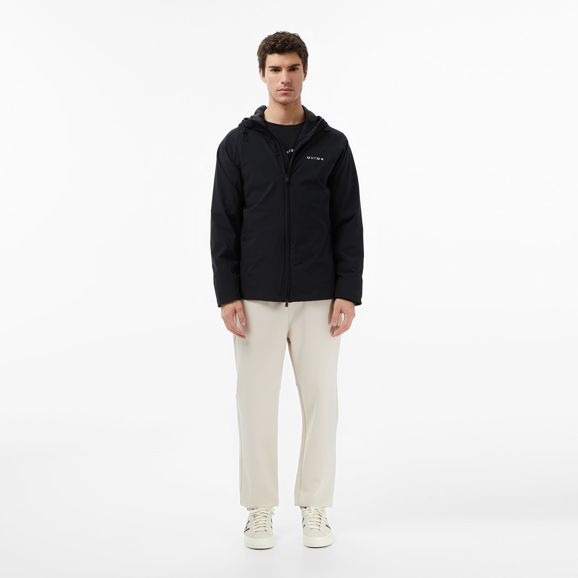 UNITED4 Erkek Siyah Mont