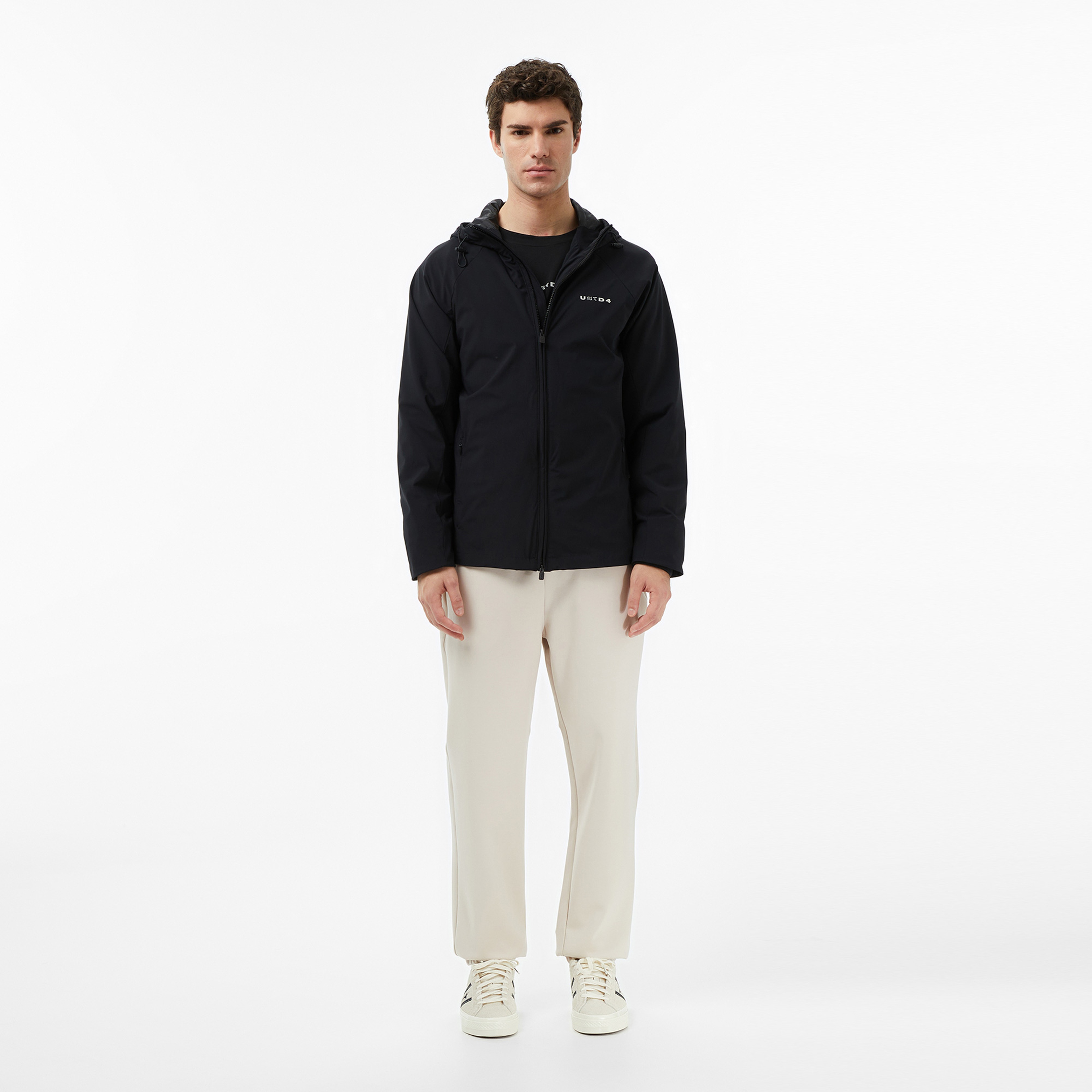 UNITED4 Erkek Siyah Mont