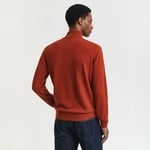 GANT Erkek Kırmızı Regular Fit Yarım Fermuarlı Kazak