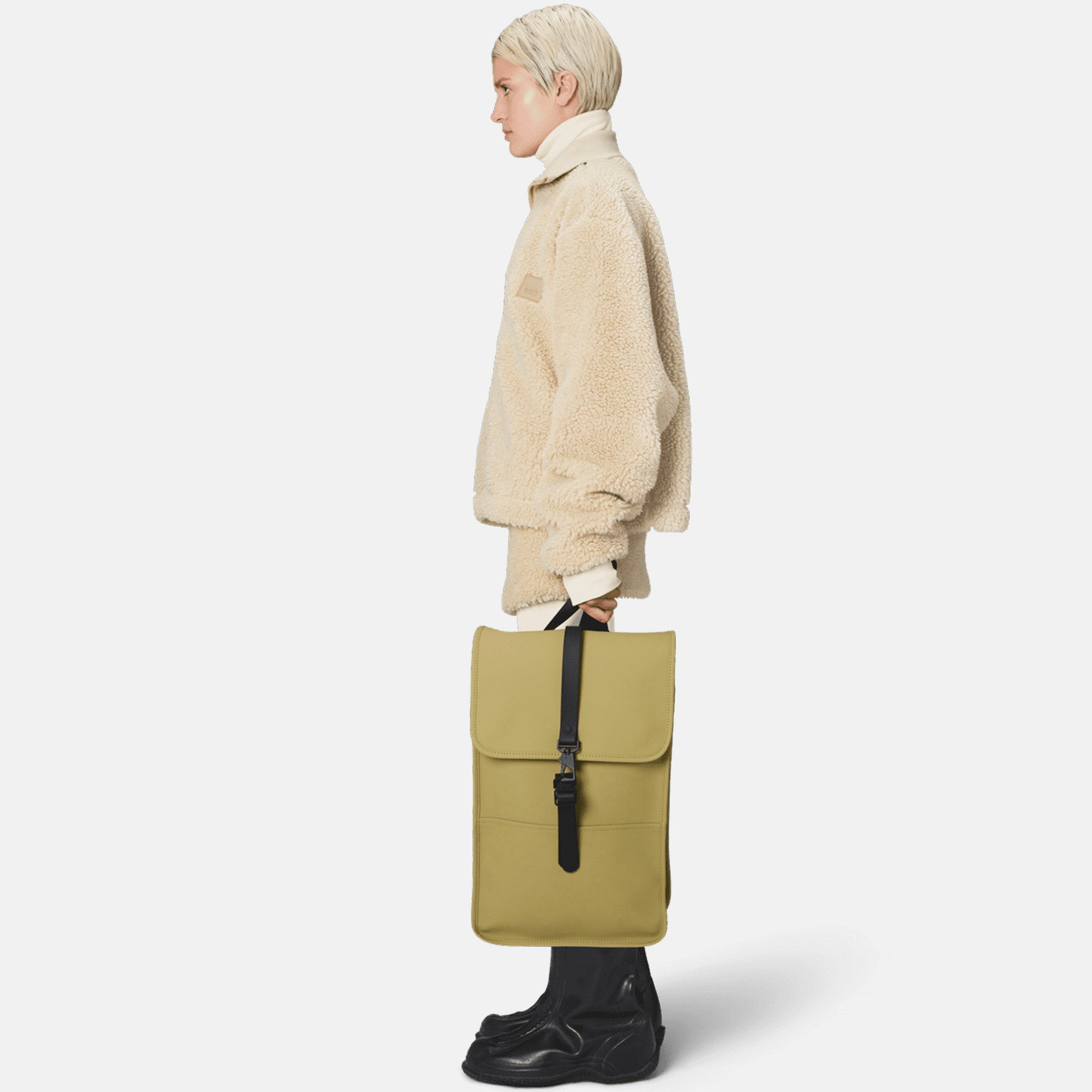 Rains W3 Unisex Haki Sırt Çantası