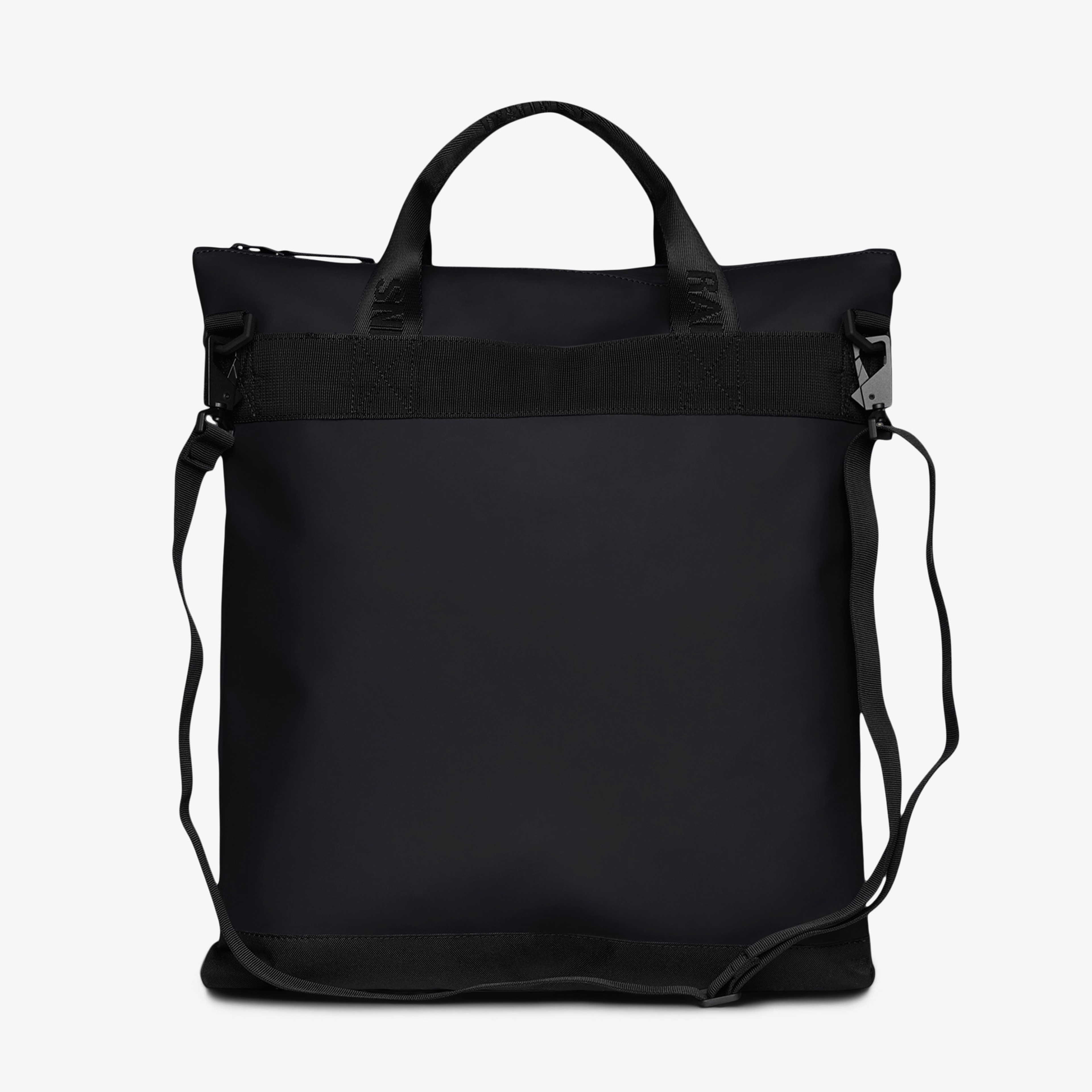 Rains Trail Tote Bag W3 Unisex Siyah Omuz Çantası