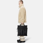 Rains Trail Tote Bag W3 Unisex Siyah Omuz Çantası