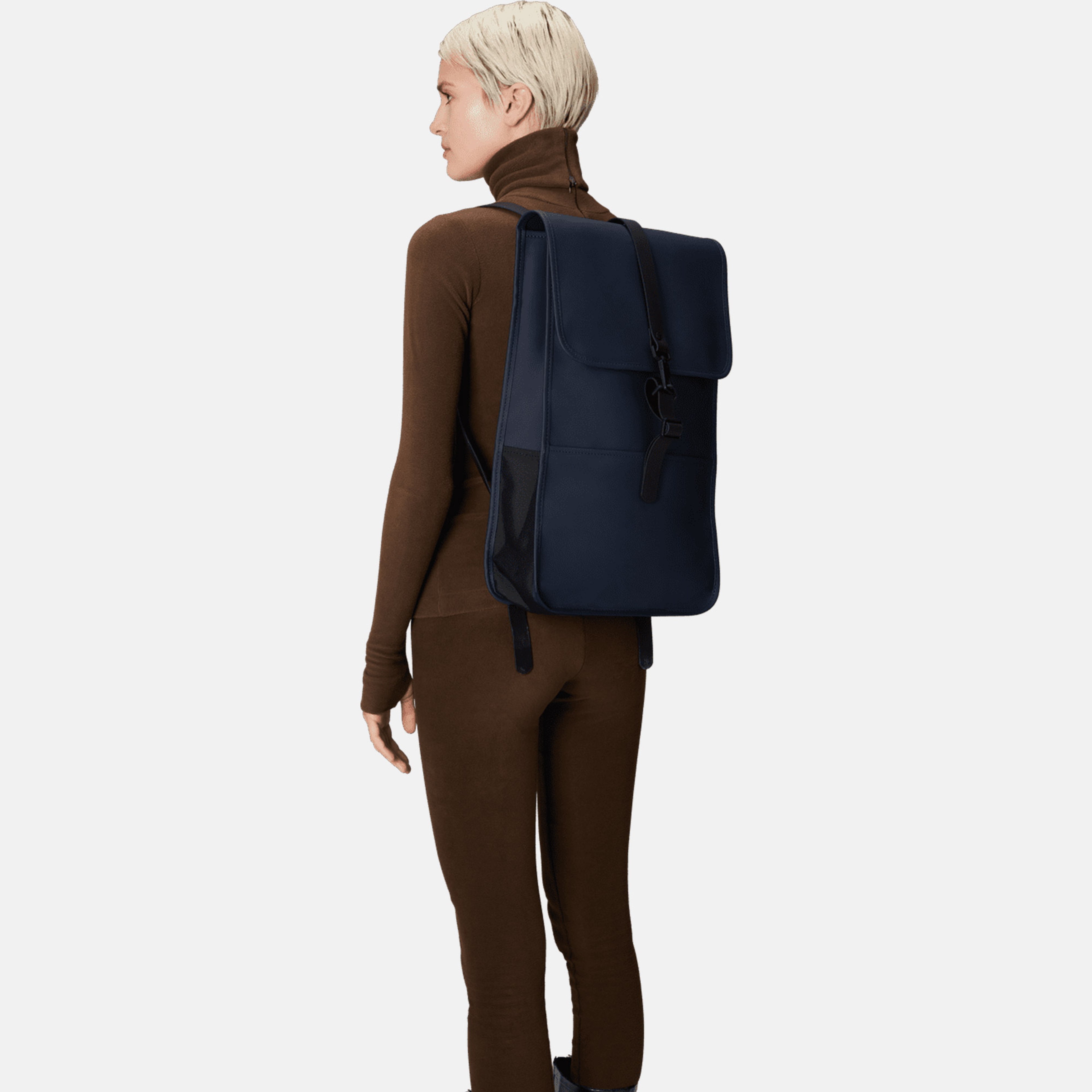 Rains W3 Unisex Lacivert Sırt Çantası