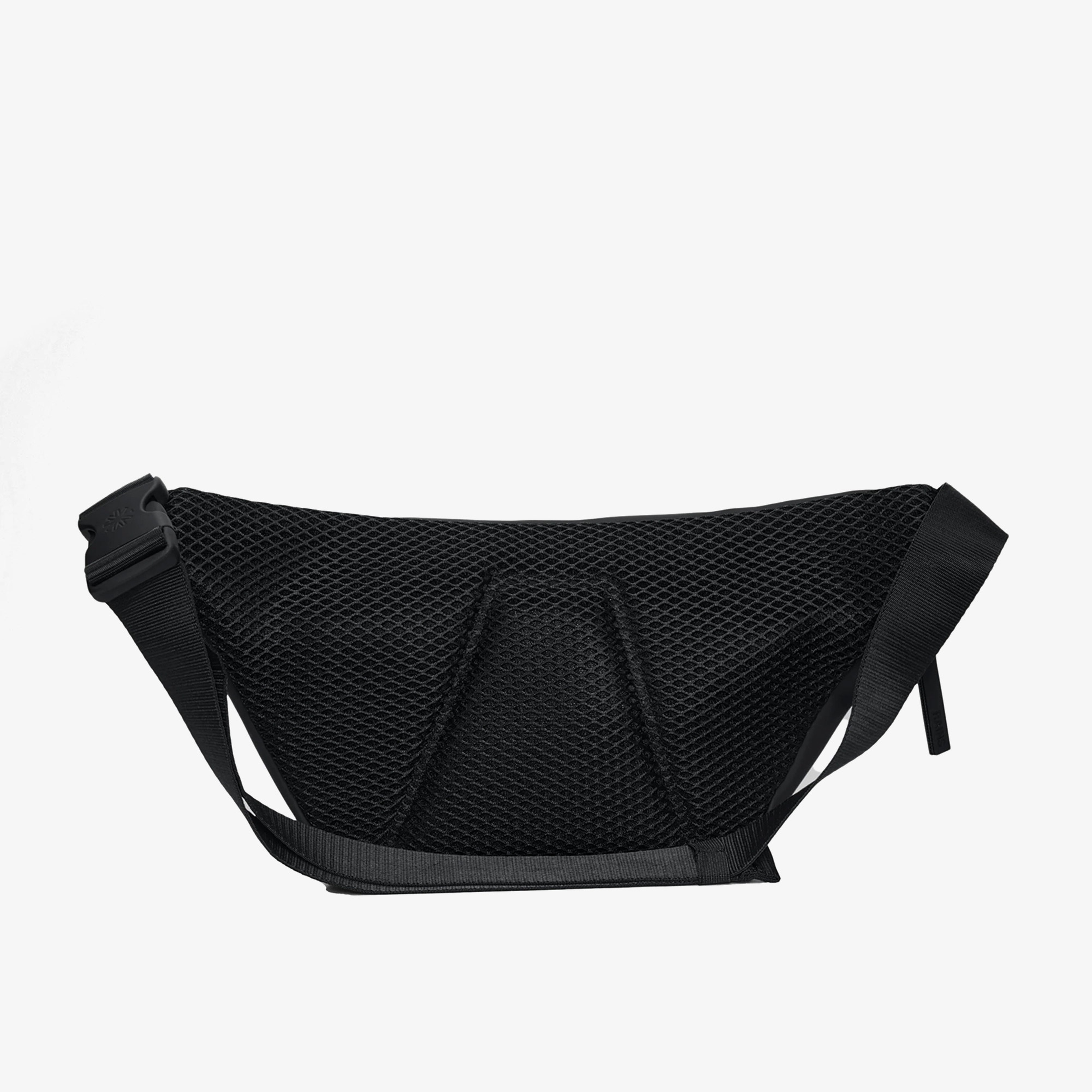 Rains Unisex Siyah Bel Çantası