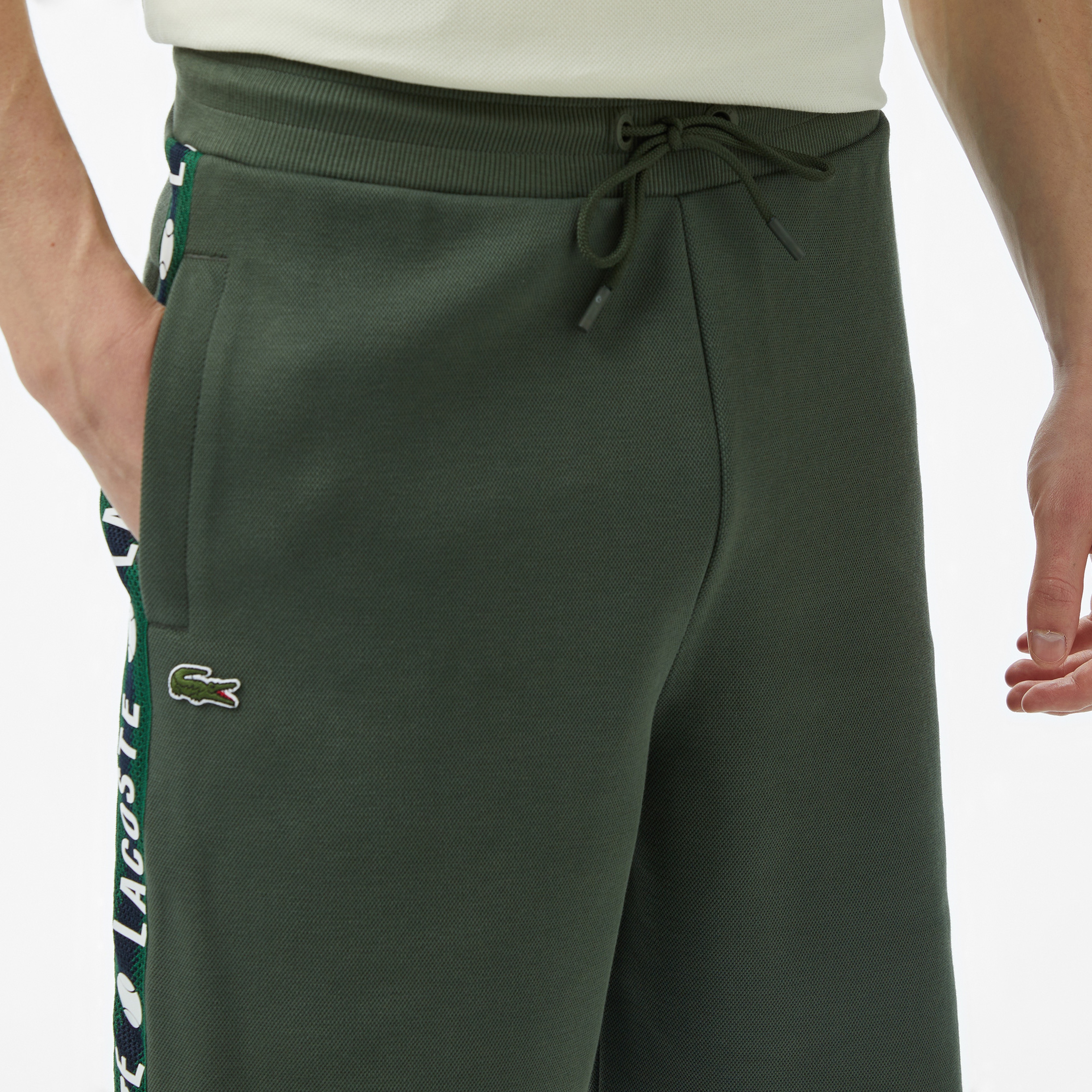 Lacoste Pamuklu Erkek Yeşil Şort