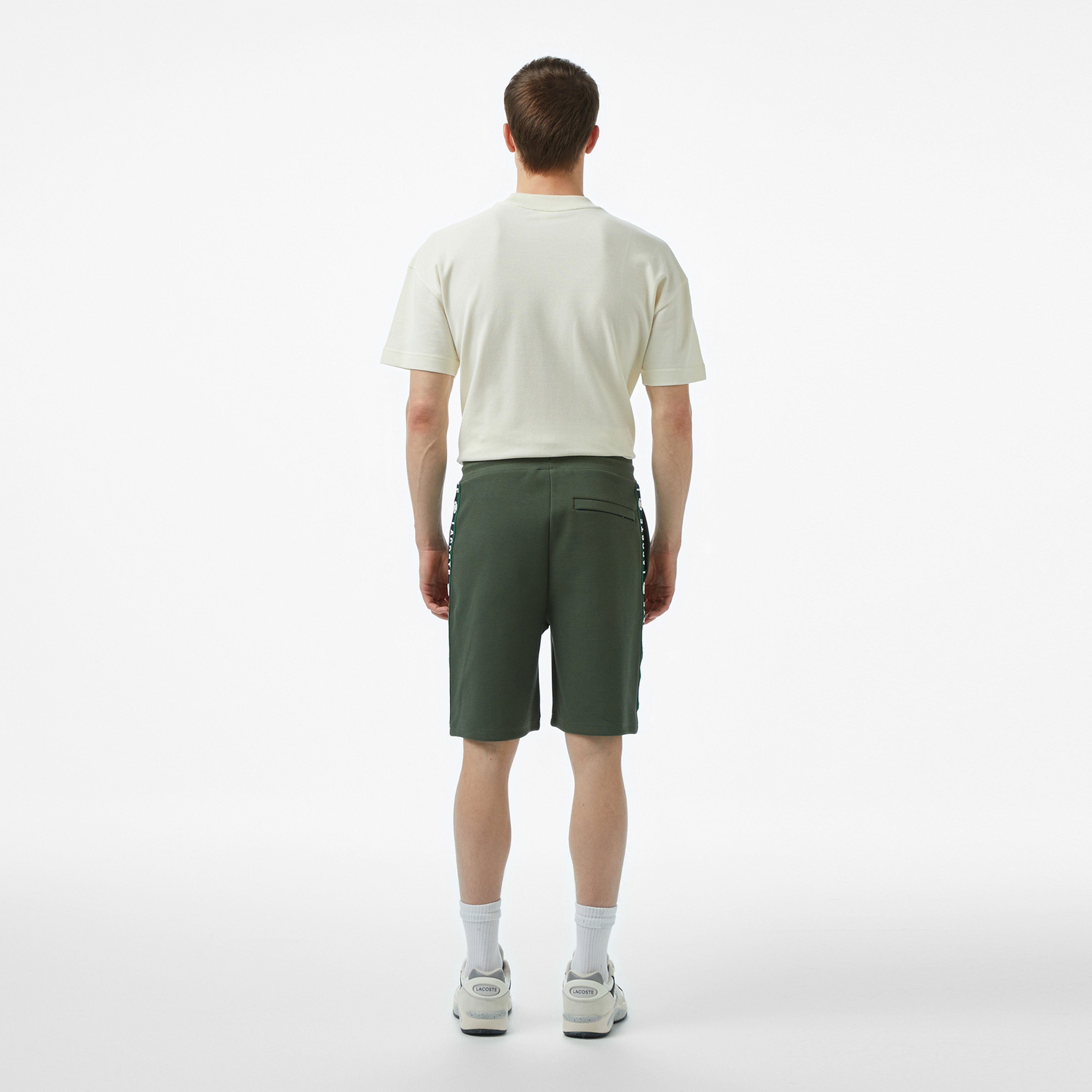 Lacoste Pamuklu Erkek Yeşil Şort