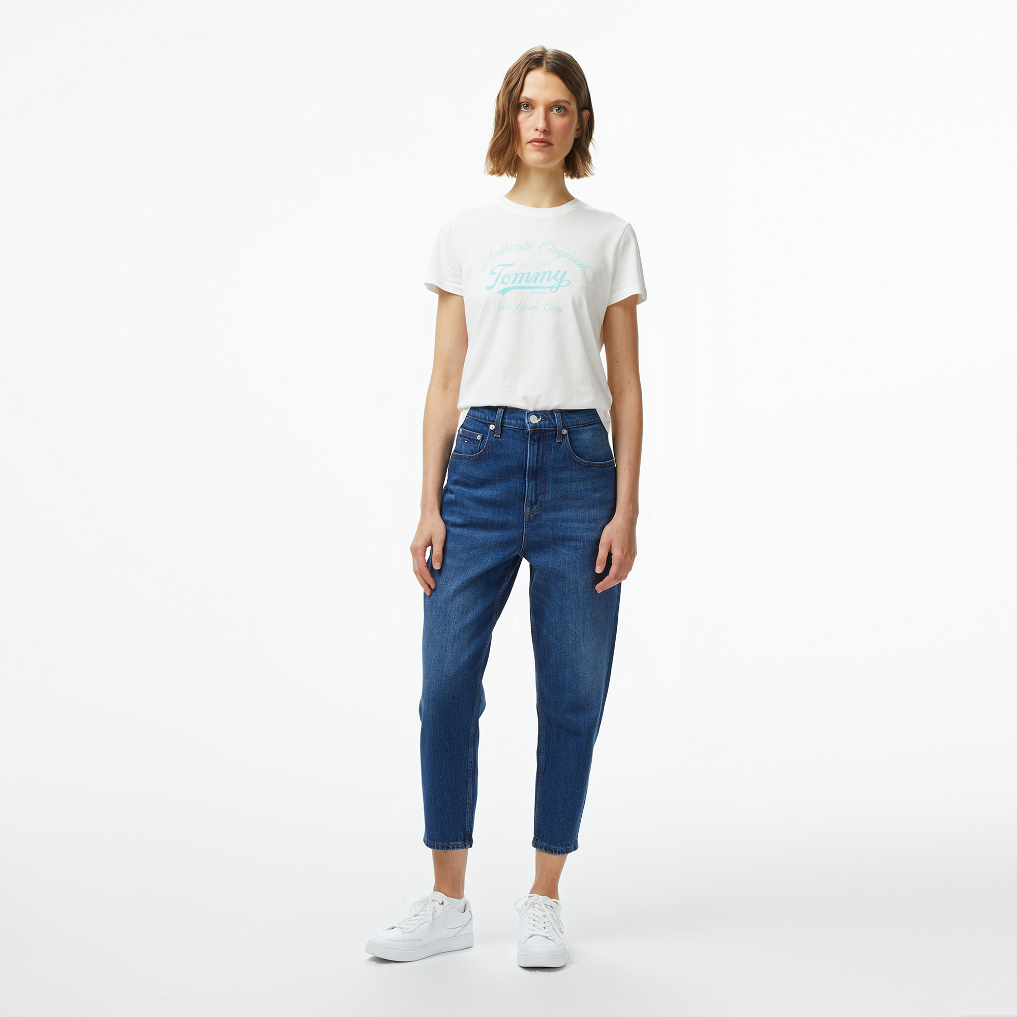 Tommy Jeans Kadın Mavi Jean