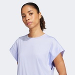 adidas Yga T Kadın Mor T-Shirt