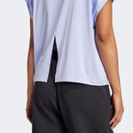 adidas Yga T Kadın Mor T-Shirt